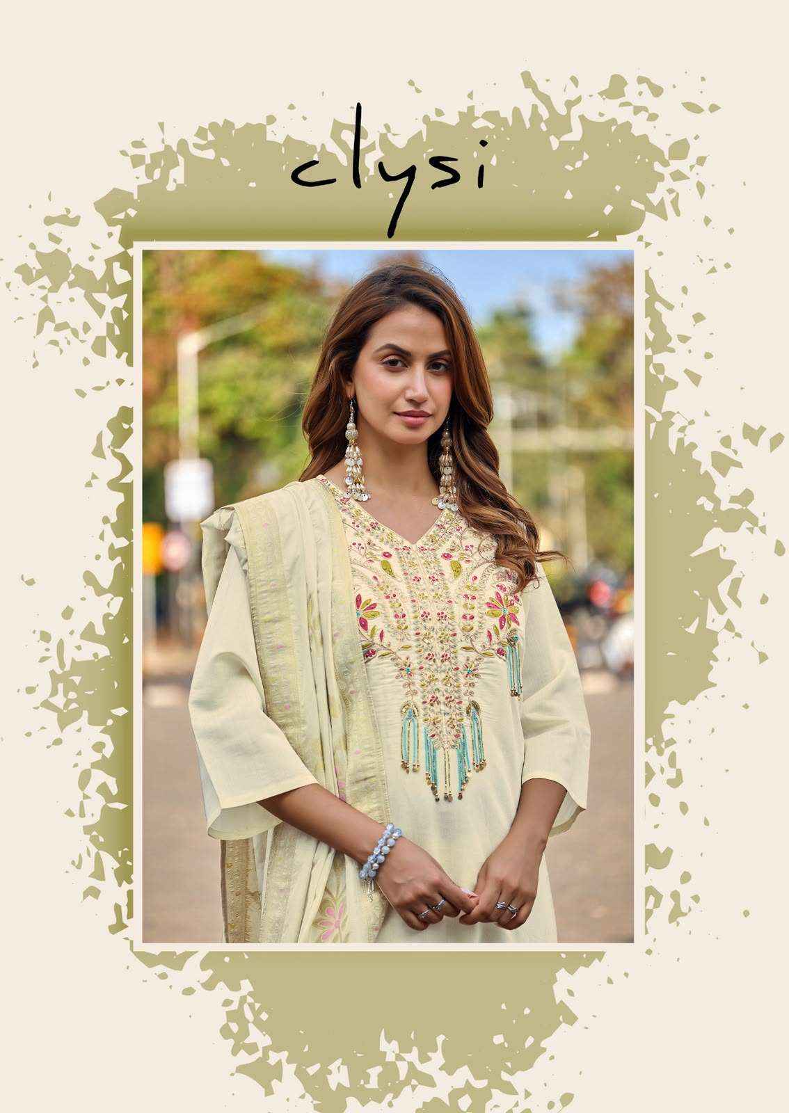 Clysi Nooria Premium Designs 3 Piece Pair Set _ Surat Wholesale Market Price ( 4 Pcs Catalog )