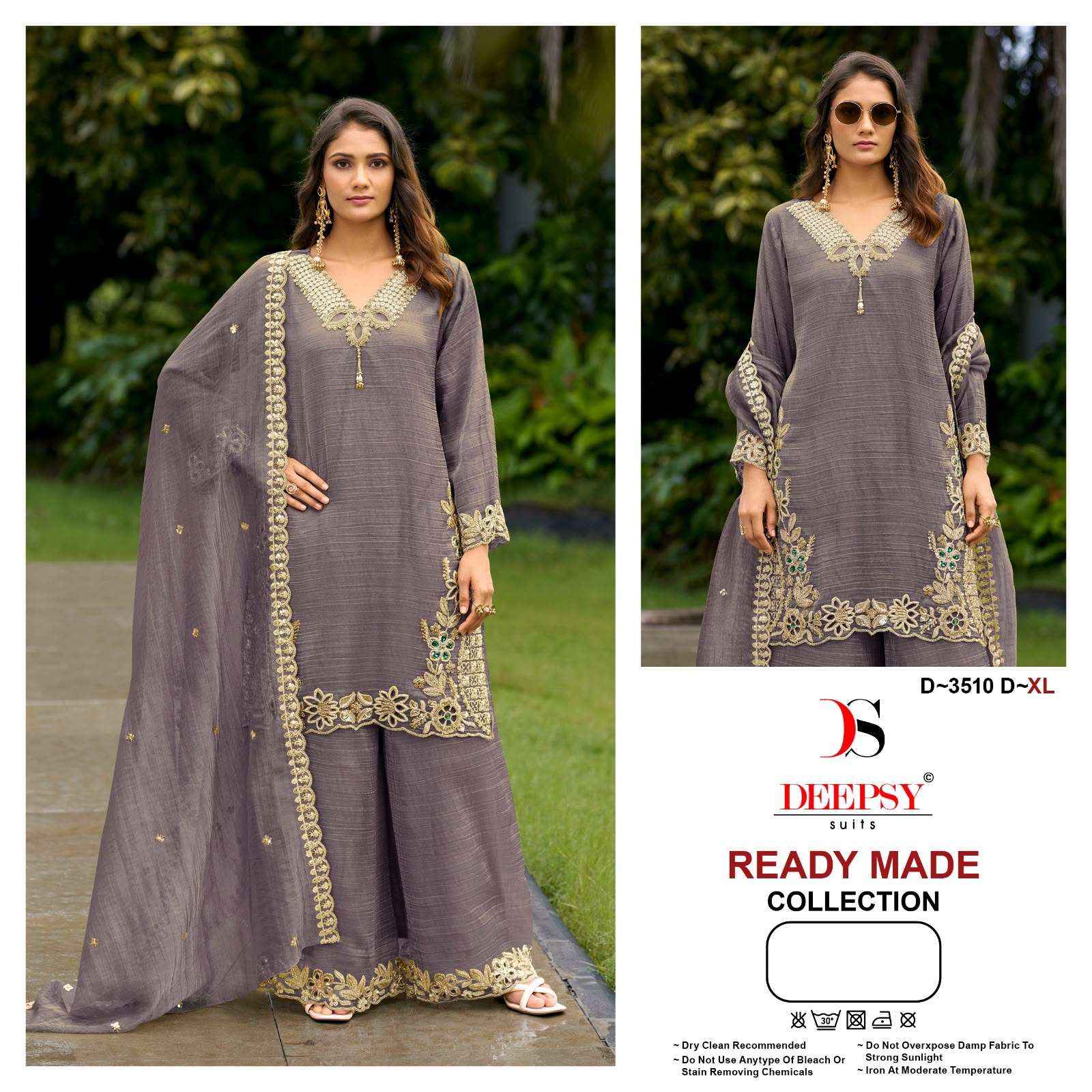 Deepsy D 3510 Abcd Designer Readymade Pakistani Dress _ Wholesale Surat Market Price ( 4 Pcs Catalog )