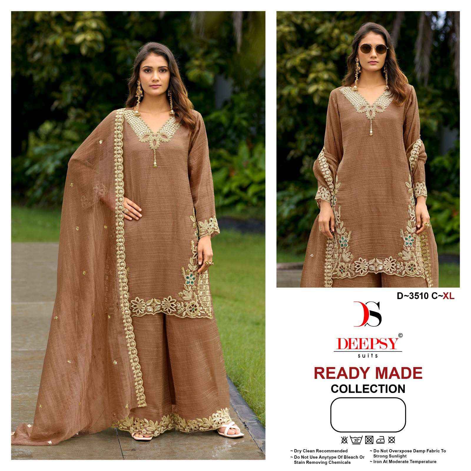 Deepsy D 3510 Abcd Designer Readymade Pakistani Dress _ Wholesale Surat Market Price ( 4 Pcs Catalog )