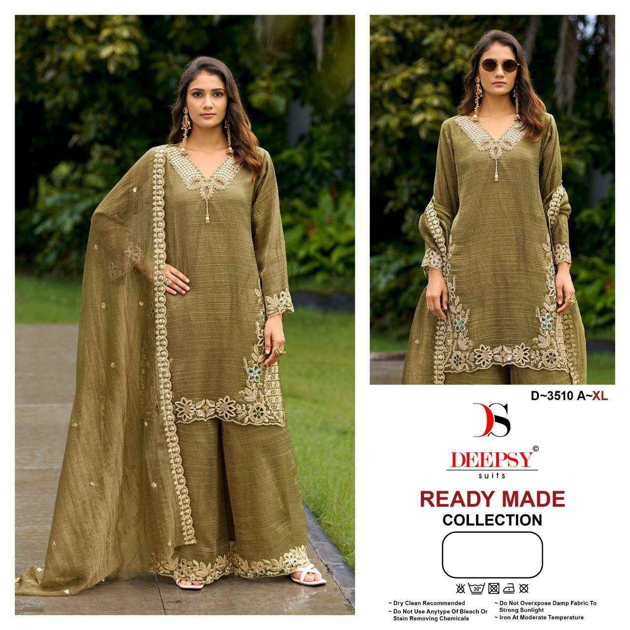 Deepsy D 3510 Abcd Designer Readymade Pakistani Dress _ Wholesale Surat Market Price ( 4 Pcs Catalog )