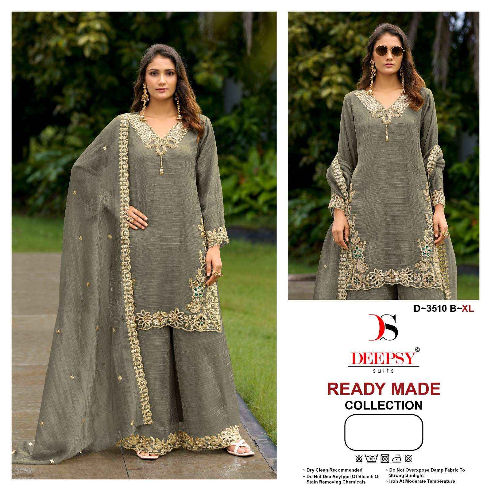 Deepsy D 3510 Abcd Designer Readymade Pakistani Dress _ Wholesale Surat Market Price ( 4 Pcs Catalog )