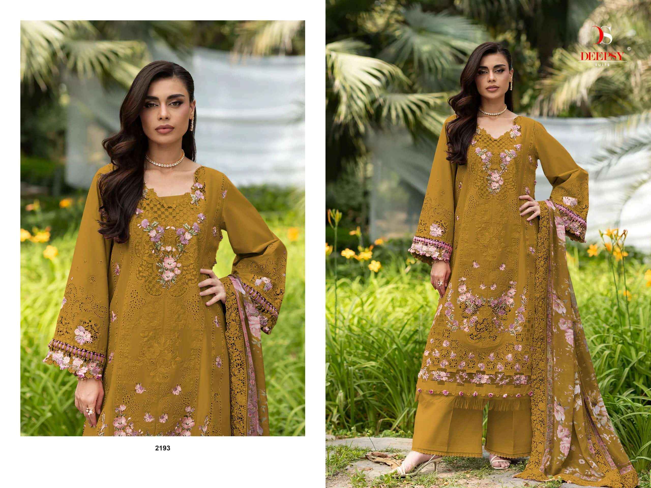 Deepsy Elaf Premium Superhit Pure Cotton Pakistani Salwar Kameez _ Surat Wholesale Price ( 6 Pcs Catalog )
