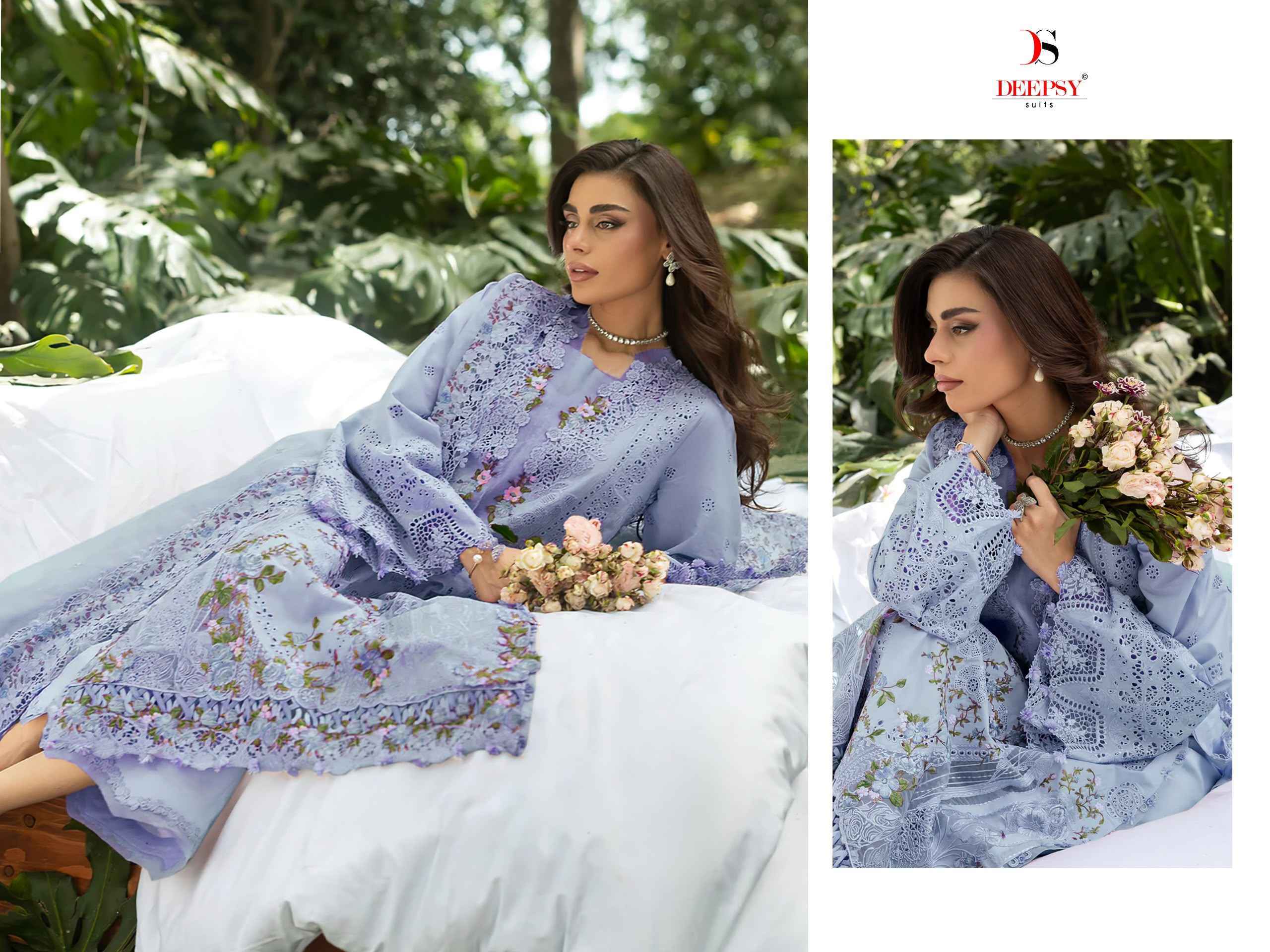 Deepsy Elaf Premium Vol 9 Cotton Salwar Kameez _ Wholesale Surat Market Price ( 6 Pcs Catalog )