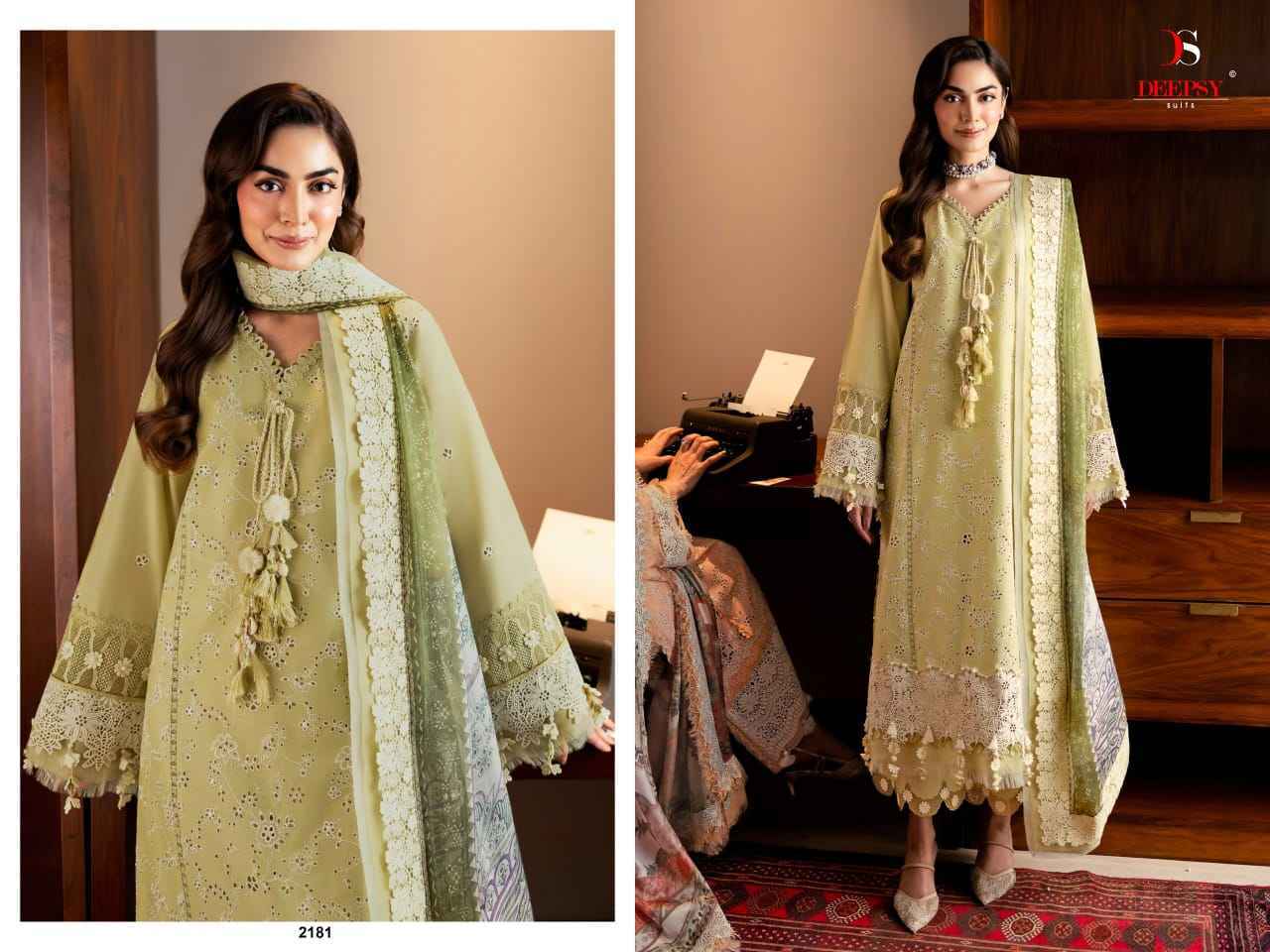 Deepsy Jade Couture Cotton Salwar Suit _ Surat Wholesale Market Price ( 6 Pcs Catalog )
