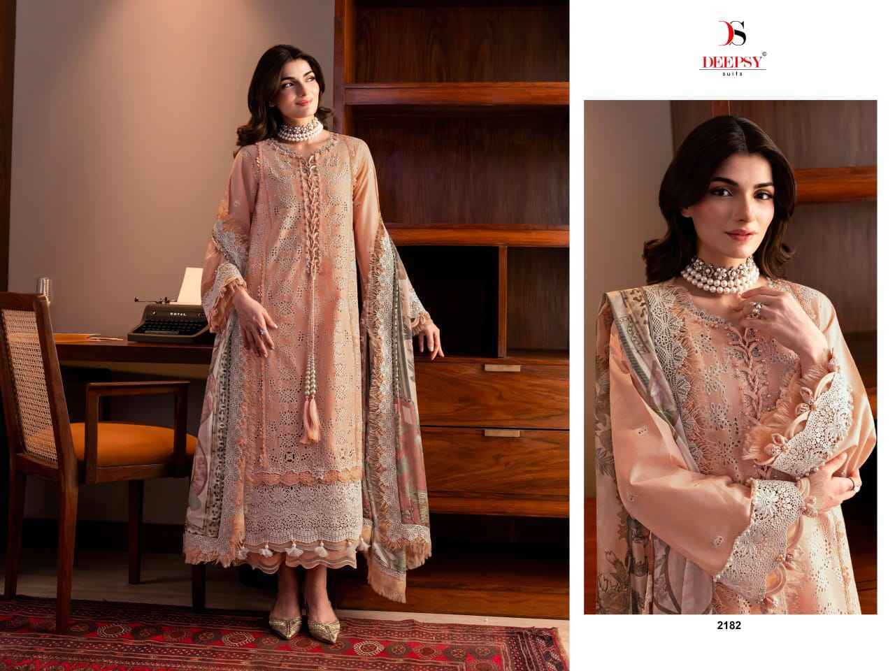 Deepsy Jade Couture Cotton Salwar Suit _ Surat Wholesale Market Price ( 6 Pcs Catalog )