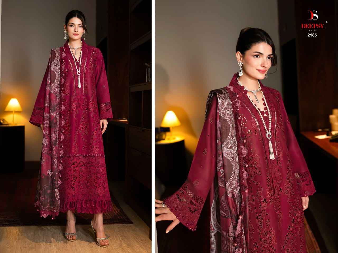 Deepsy Jade Couture Cotton Salwar Suit _ Surat Wholesale Market Price ( 6 Pcs Catalog )