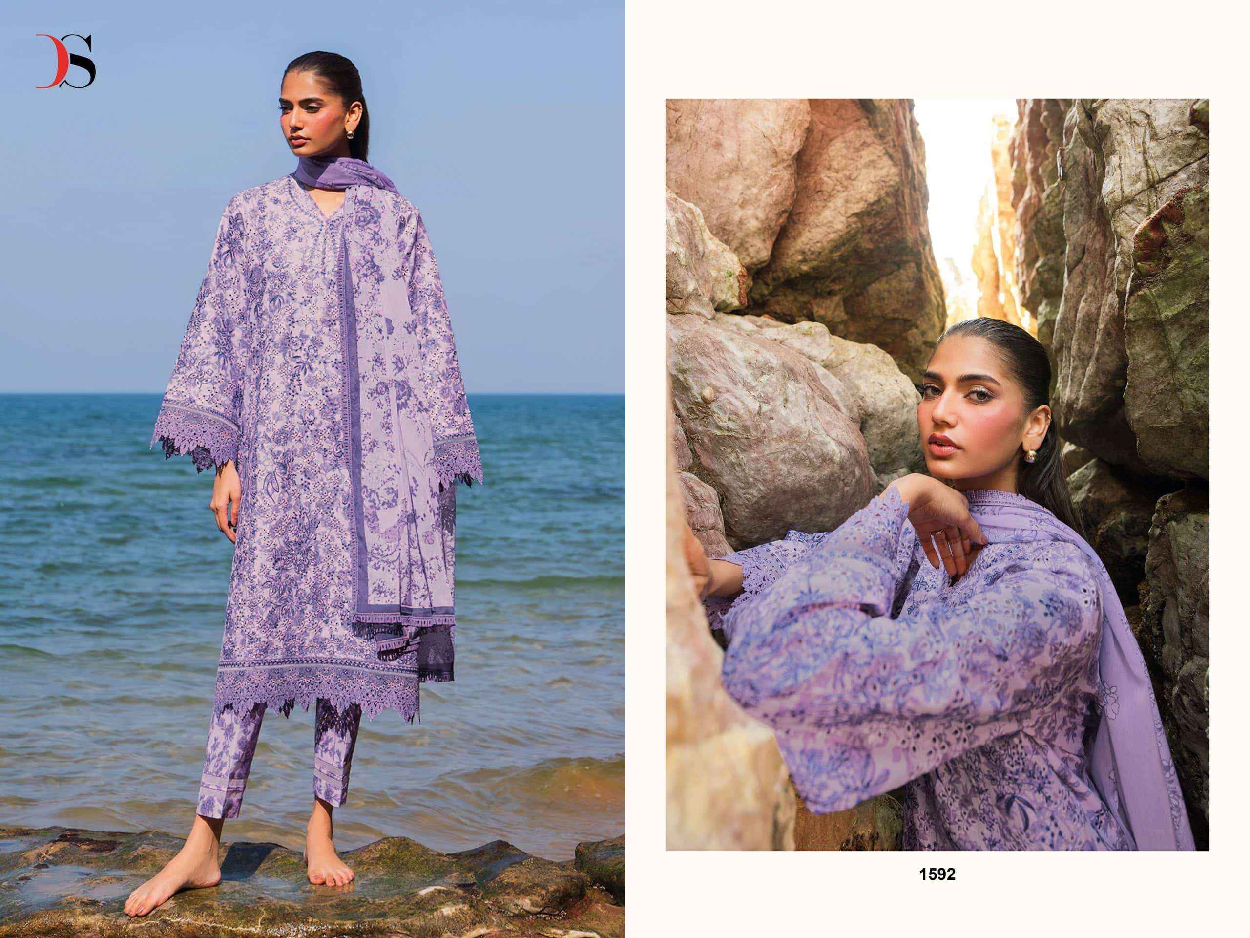 Deepsy Jade Premium Vol 4 Pure Cotton Pakistani Salwar Kameez _ Surat Wholesale Market Price ( 8 Pcs Catalog )