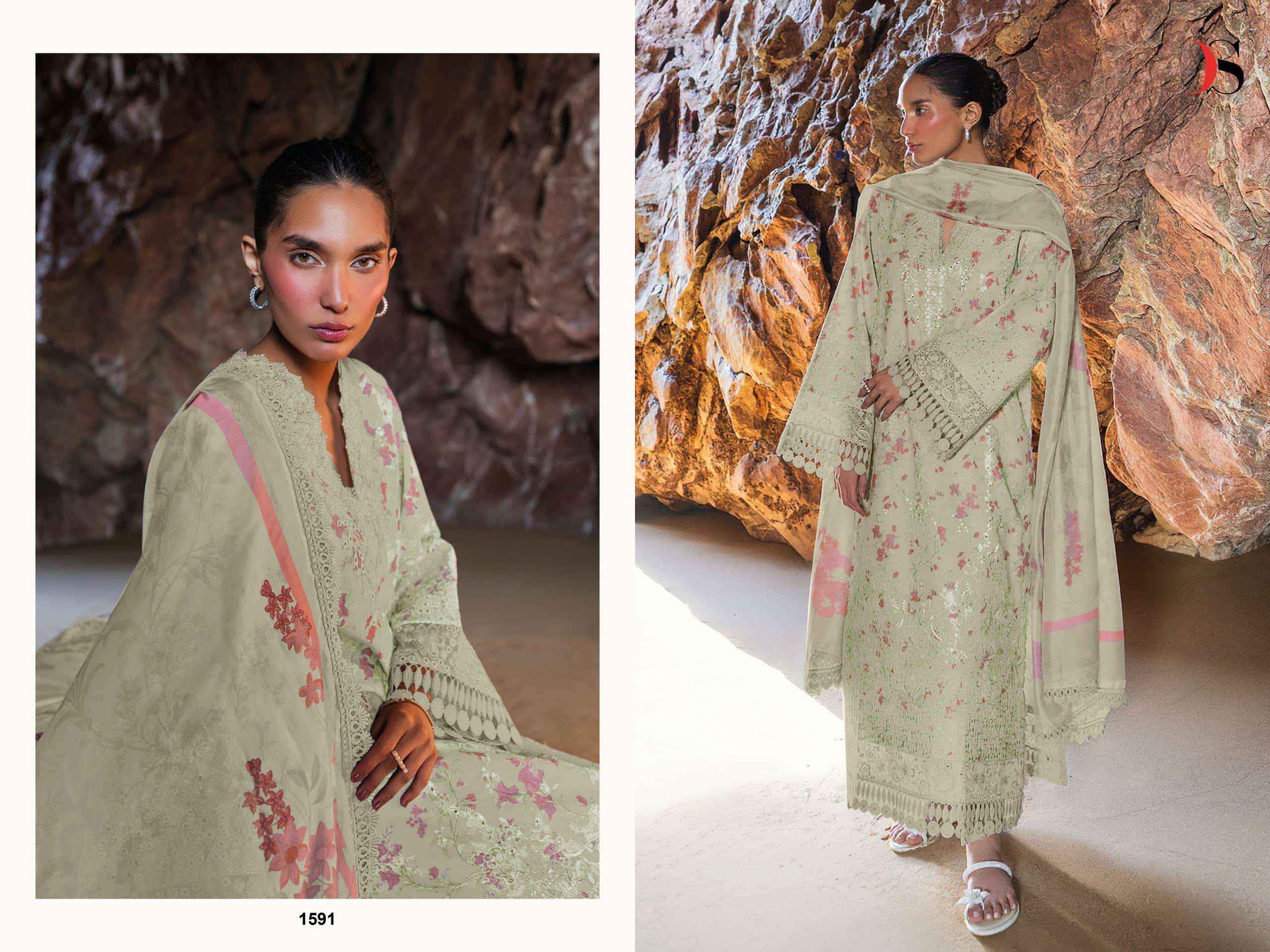 Deepsy Jade Premium Vol 4 Pure Cotton Pakistani Salwar Kameez _ Surat Wholesale Market Price ( 8 Pcs Catalog )