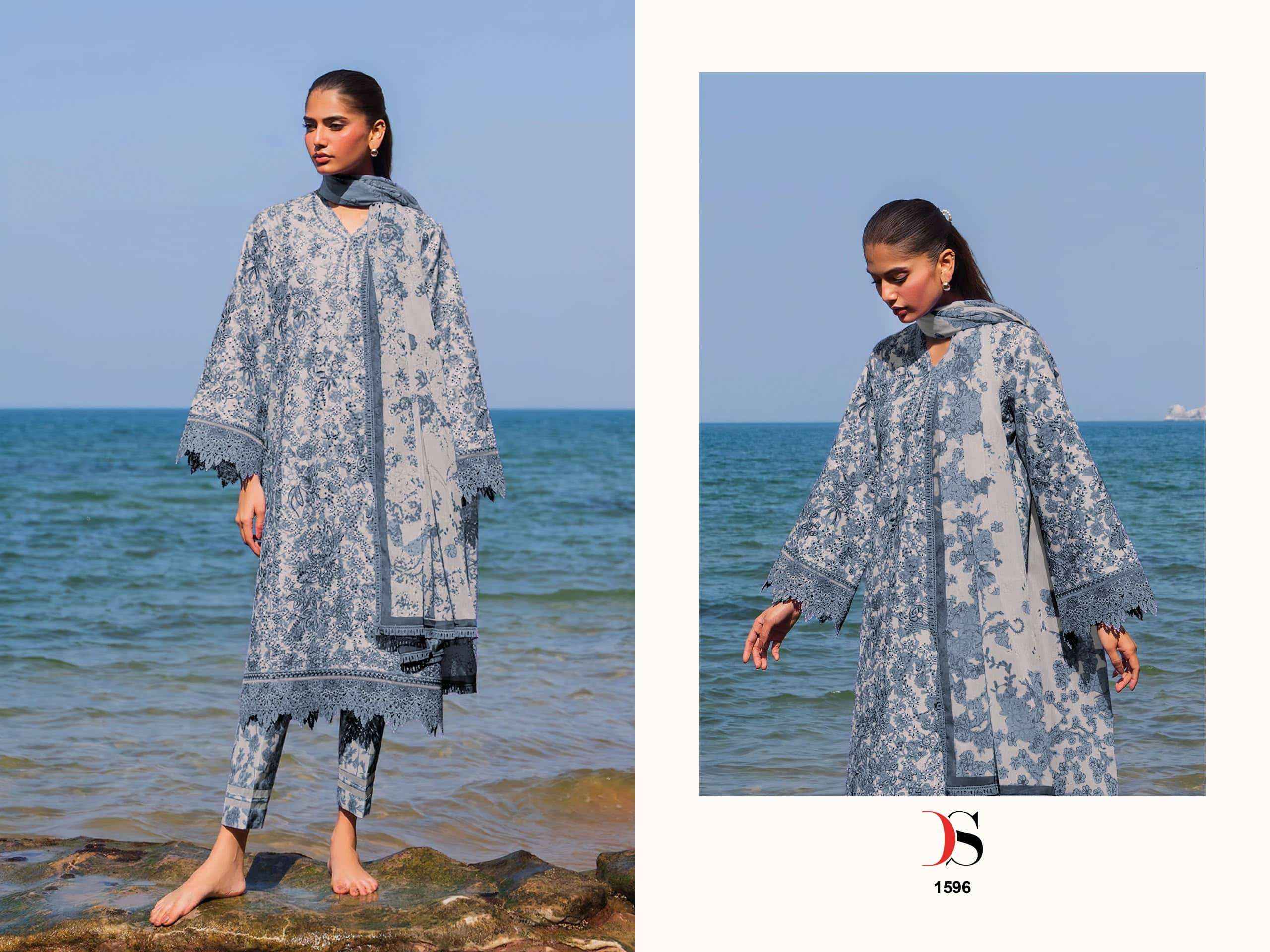 Deepsy Jade Premium Vol 4 Pure Cotton Pakistani Salwar Kameez _ Surat Wholesale Market Price ( 8 Pcs Catalog )