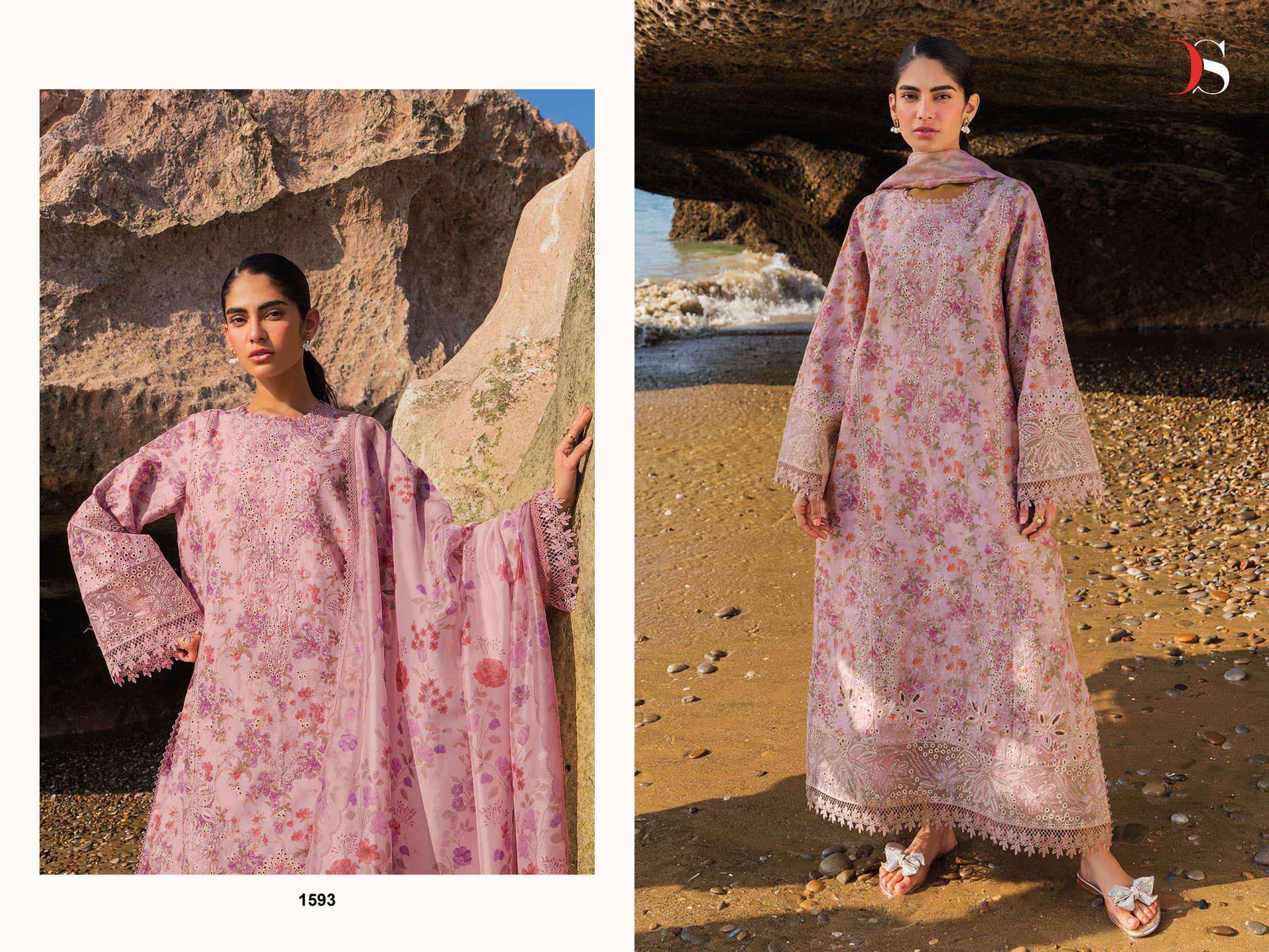 Deepsy Jade Premium Vol 4 Pure Cotton Pakistani Salwar Kameez _ Surat Wholesale Market Price ( 8 Pcs Catalog )