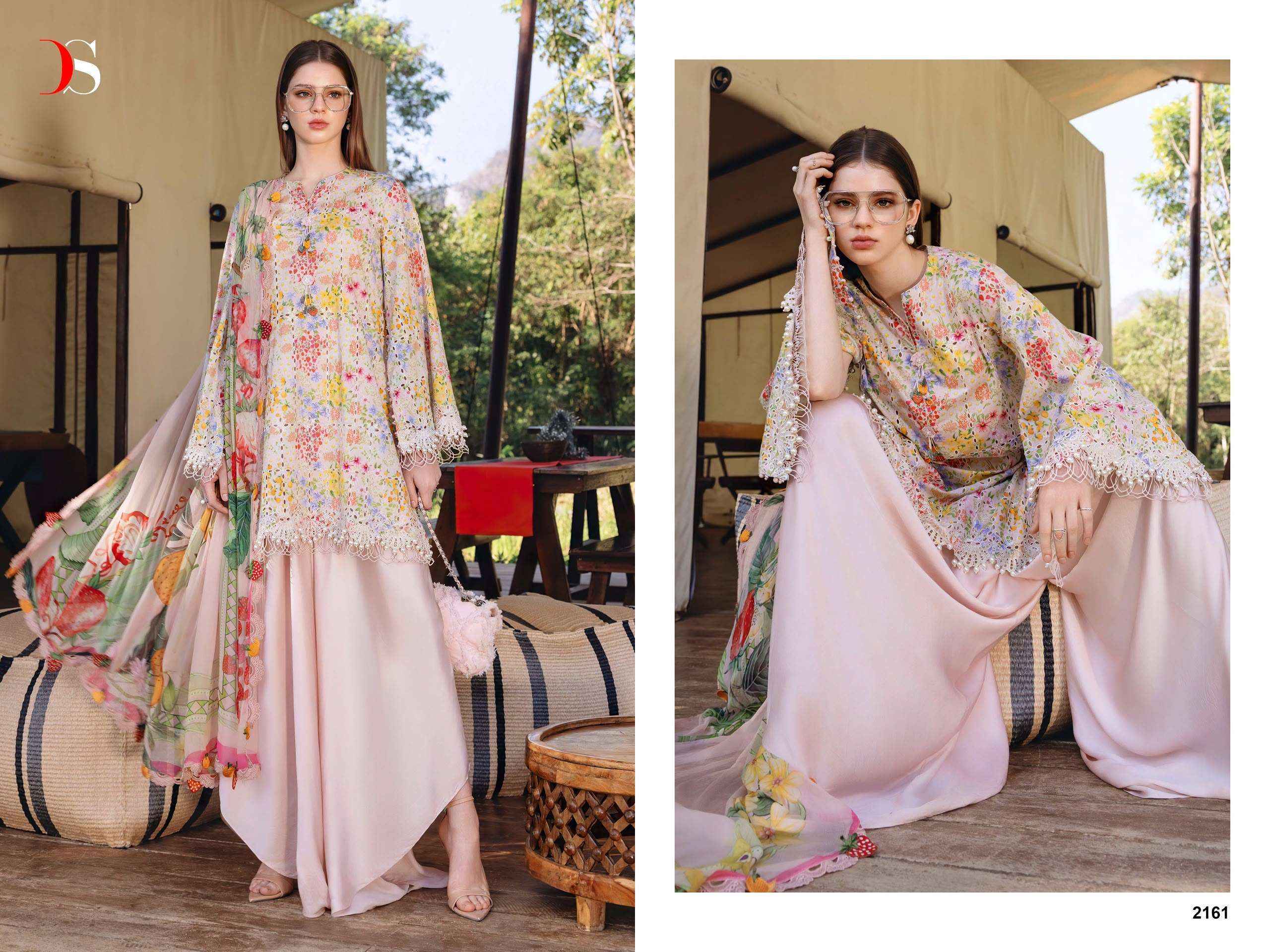 Deepsy Maria B M Print Vol 8 Cotton Dress Material Wholesale ( 4 pcs Catalogue )