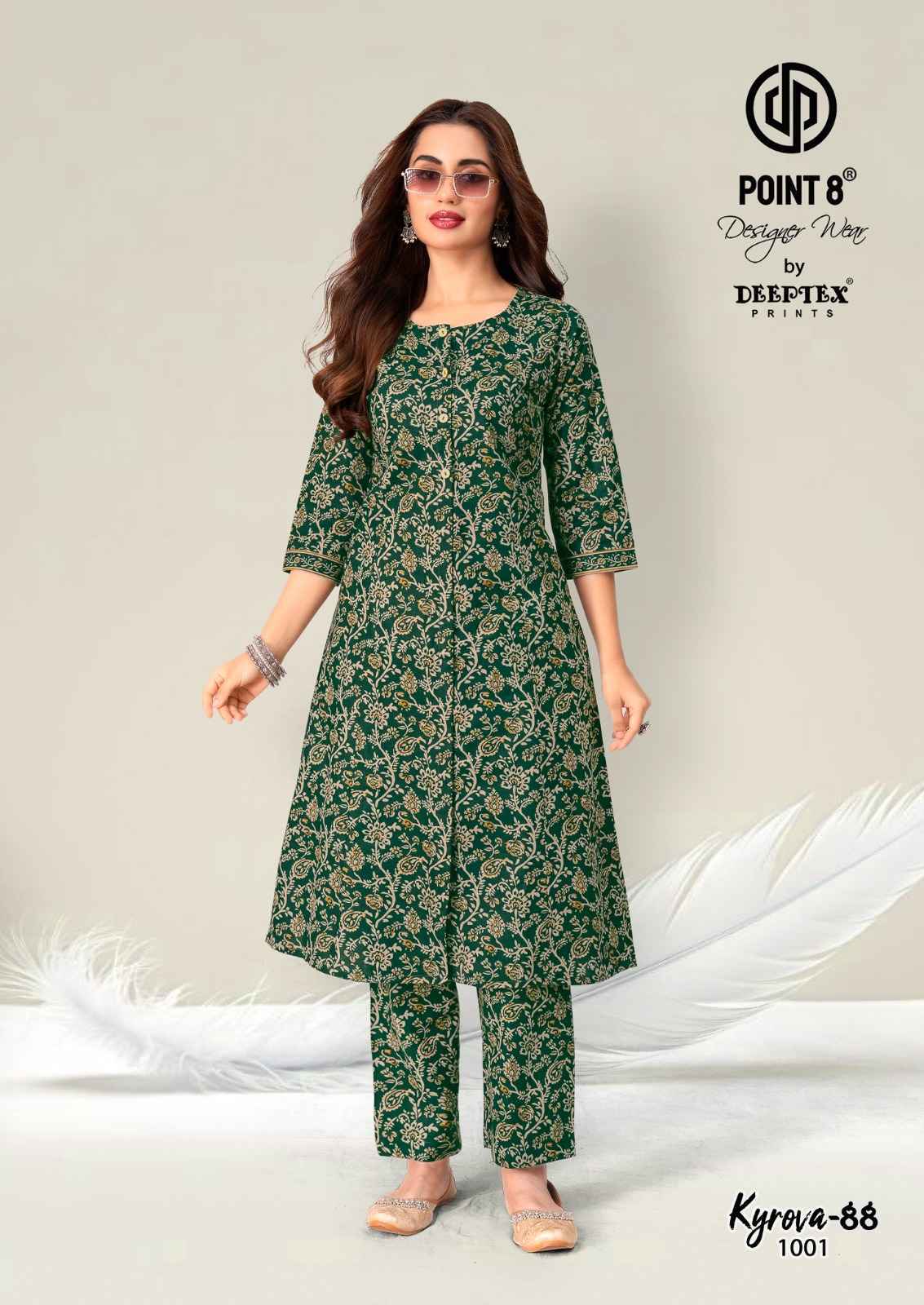 Deeptex Kyrova Vol 88 - Cotton Co Ord Set - Latest Catalogue ( 8 pcs Catalog )