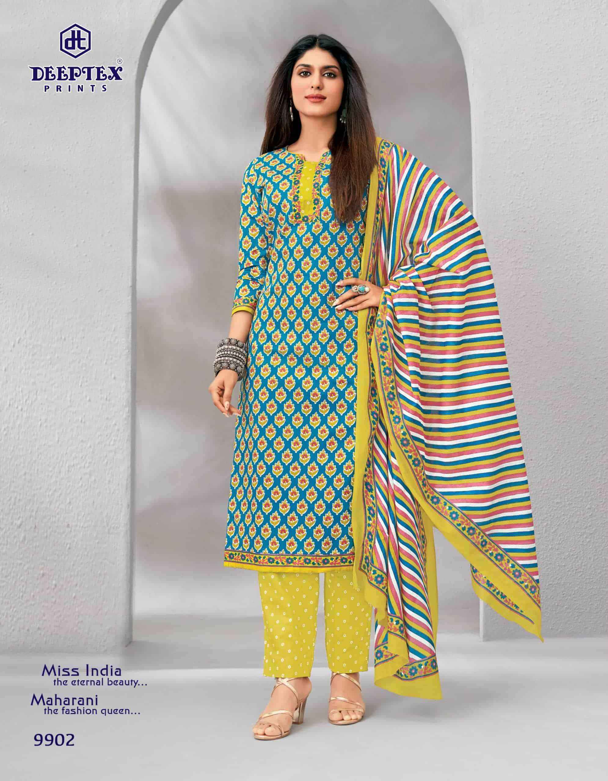 Deeptex Miss India Vol 99 - Wholesale Price - Wholesale Market Surat ( 16 Pcs Catalog )
