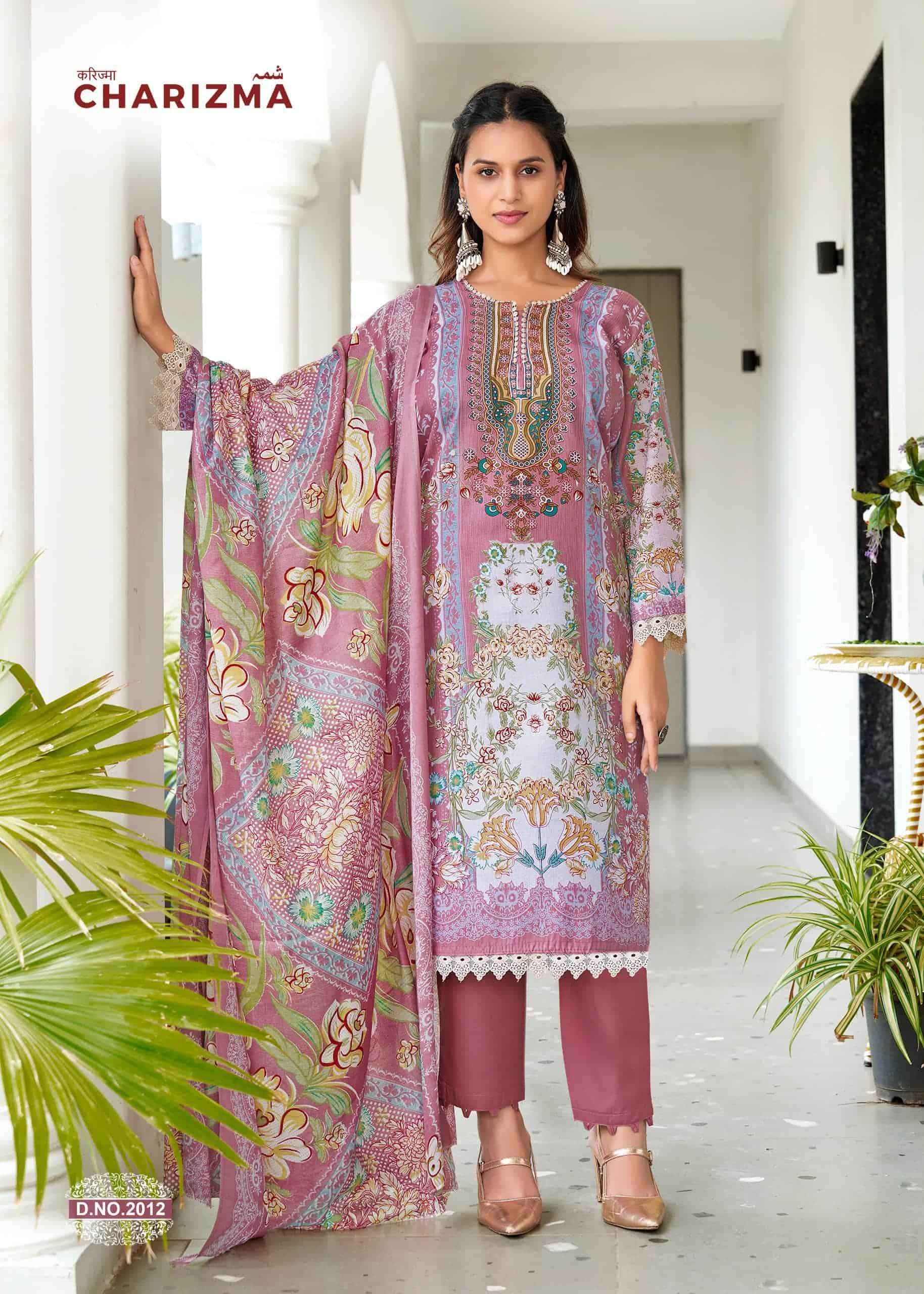 Ganesha Charizma Vol 2 Printed Karachi Cotton Salwar Kameez _ Surat Wholesale Market Price ( 8 Pcs Catalog )