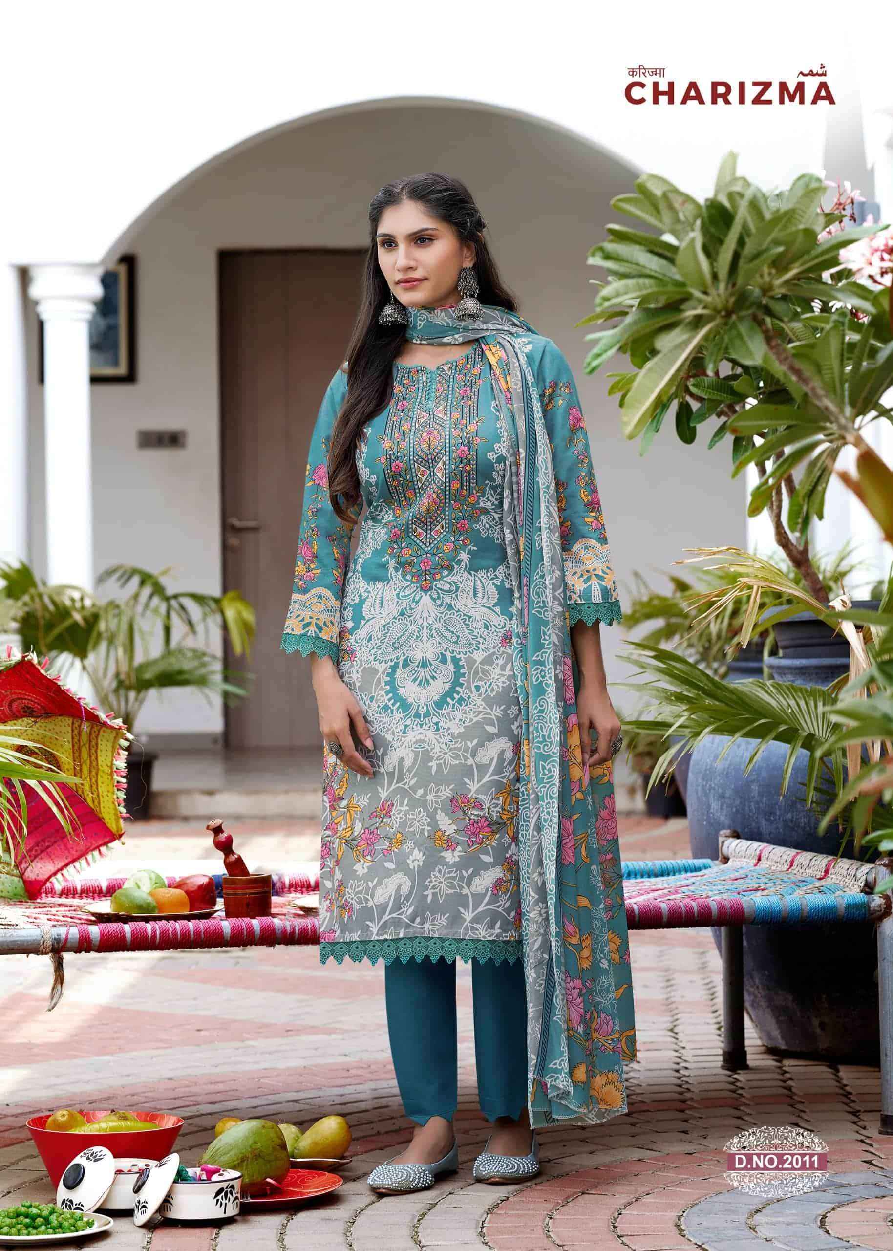 Ganesha Charizma Vol 2 Printed Karachi Cotton Salwar Kameez _ Surat Wholesale Market Price ( 8 Pcs Catalog )