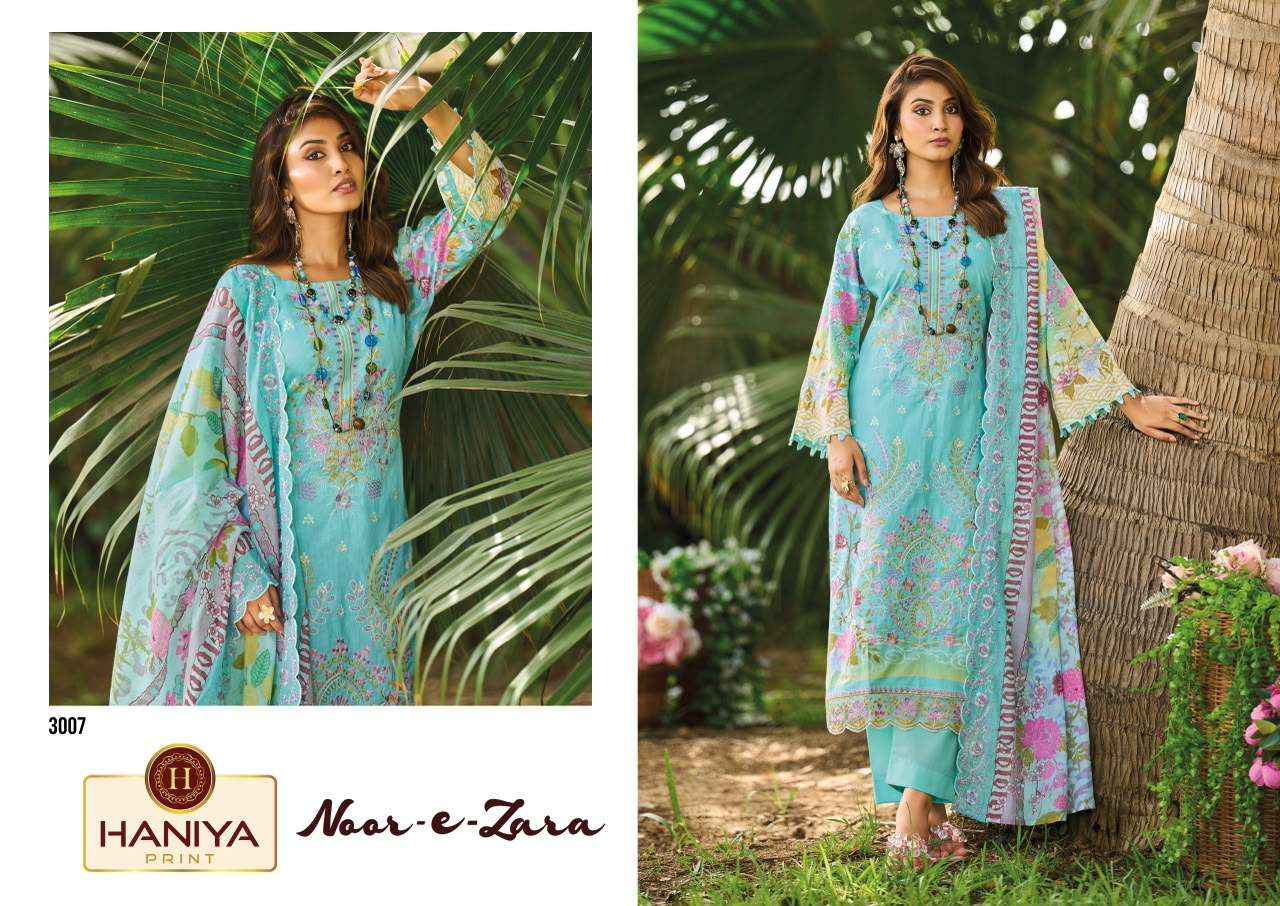 Haniya Print Noor E Zara Pure Cotton Premium Wear Salwar Kameez _ Surat  Wholesale Market Price ( 8 Pcs Catalog )
