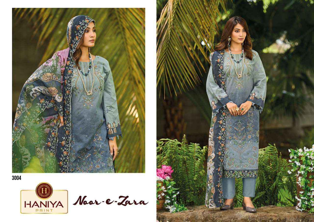 Haniya Print Noor E Zara Pure Cotton Premium Wear Salwar Kameez _ Surat  Wholesale Market Price ( 8 Pcs Catalog )
