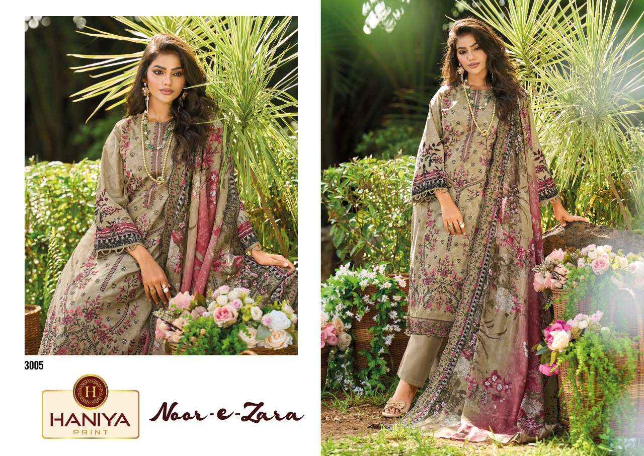 Haniya Print Noor E Zara Pure Cotton Premium Wear Salwar Kameez _ Surat  Wholesale Market Price ( 8 Pcs Catalog )