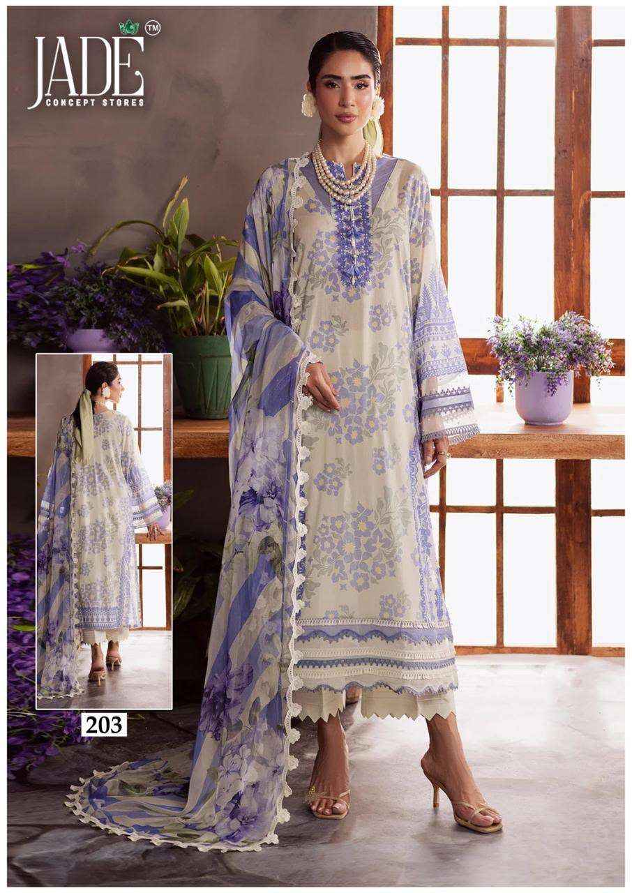 Jade Chevron Vol 21 Pakistani Print Cotton Salwar Suit _ Surat Wholesale Market Price ( 6 Pcs Catalog )