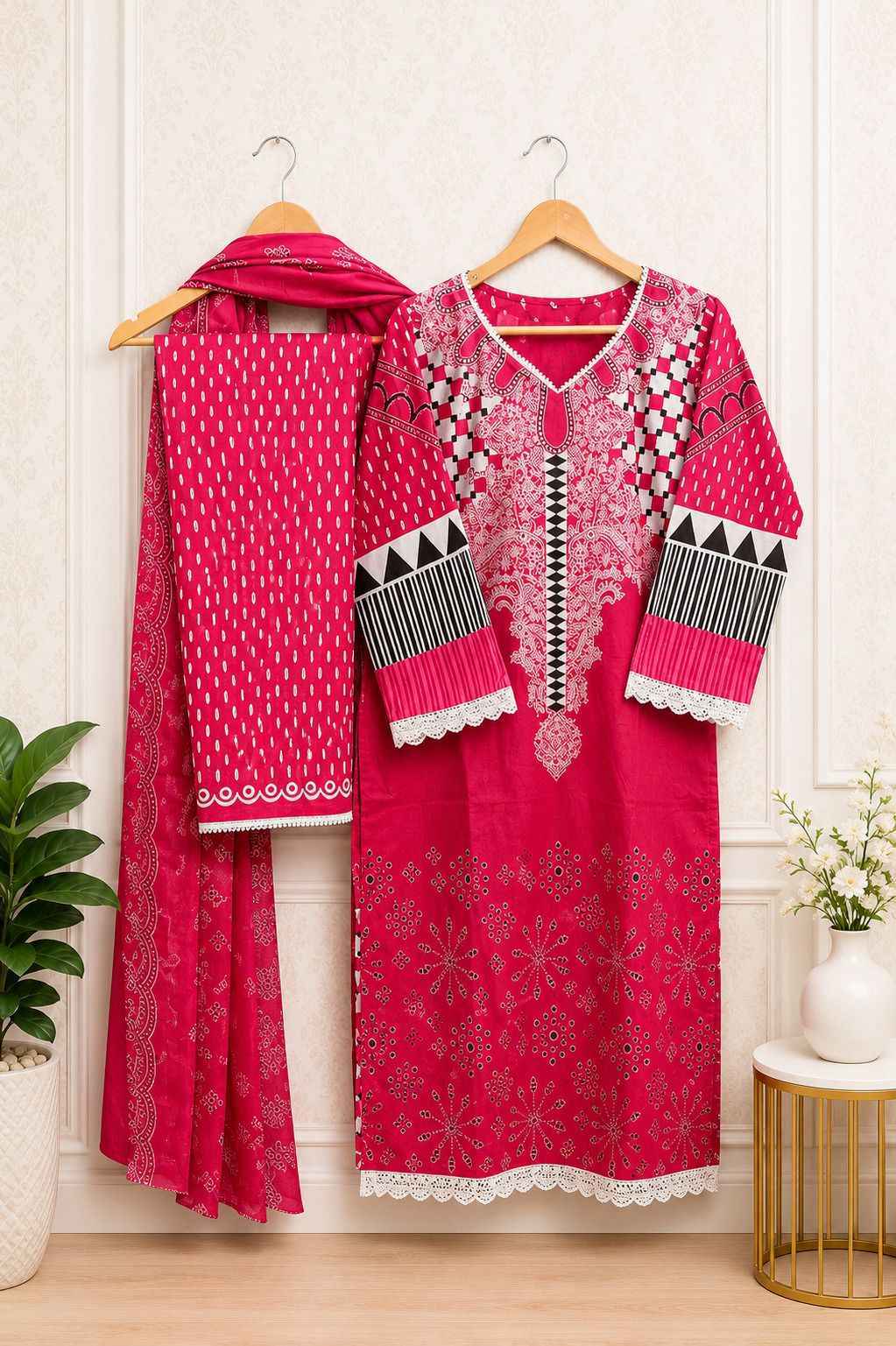 Jade Crimsons Vol 18 Readymade Cambric Cotton Dress Wholesale Price ( 6 pc Catalog )