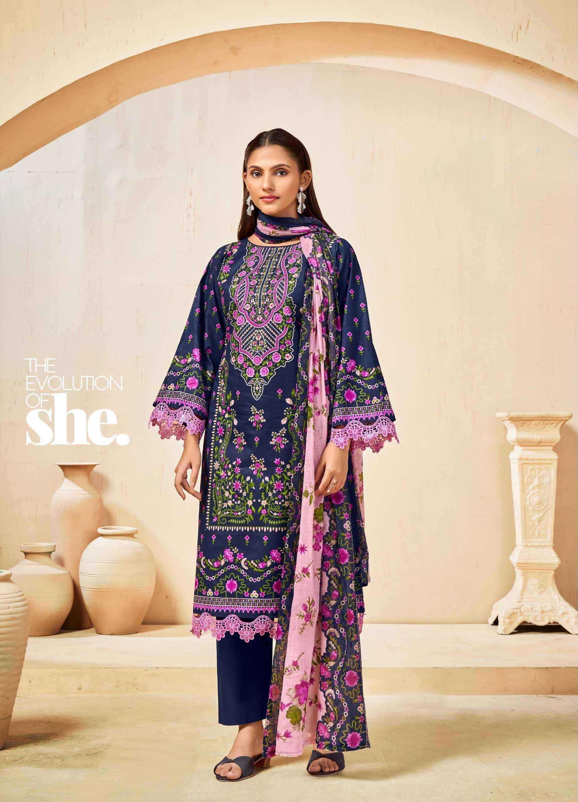 Jash Bellisha Vol 16 Pakistani Print Cotton Salwar Kameez _ Wholesale Price ( 10 Pcs Catalog )