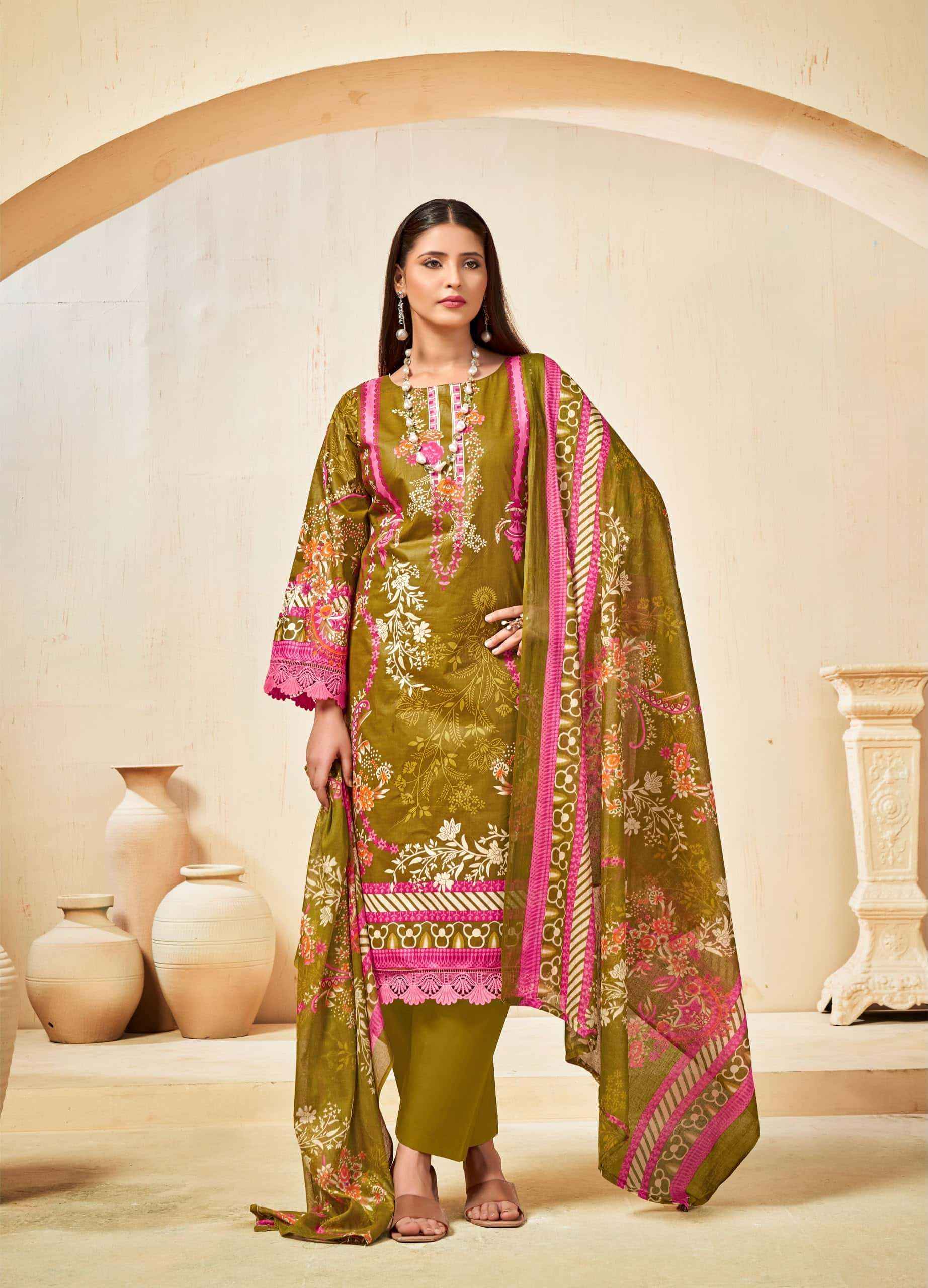 Jash Bellisha Vol 16 Pakistani Print Cotton Salwar Kameez _ Wholesale Price ( 10 Pcs Catalog )