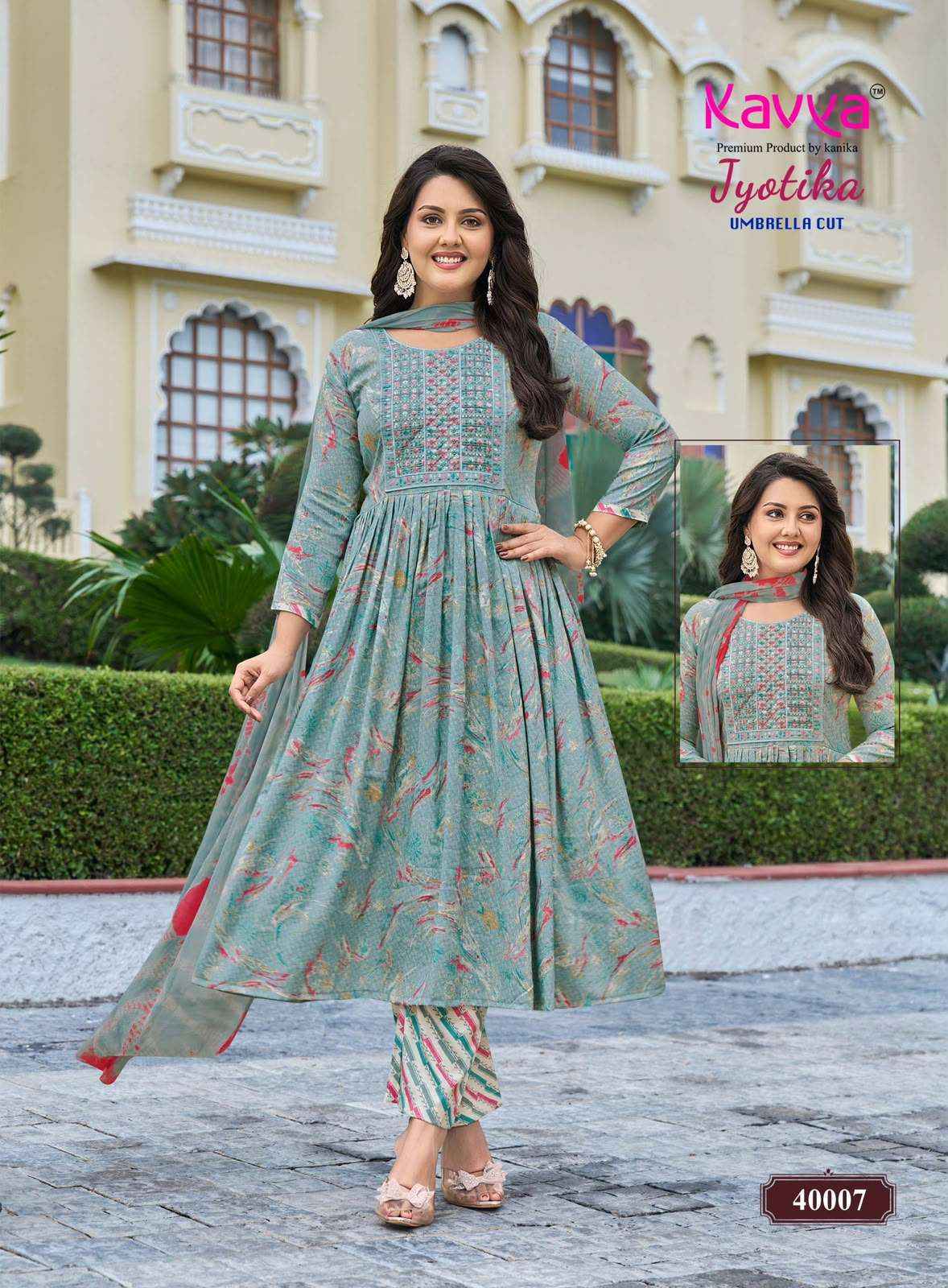 Kavya Jyotika Vol 40 Capsule  Readymade suits - Wholesale Bazaar Surat ( 10 Pcs Catalog )