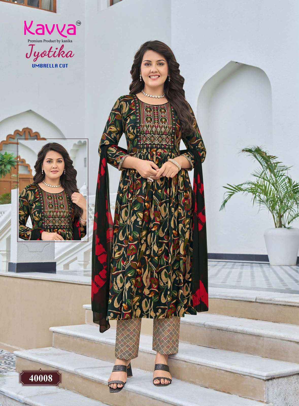 Kavya Jyotika Vol 40 Capsule  Readymade suits - Wholesale Bazaar Surat ( 10 Pcs Catalog )