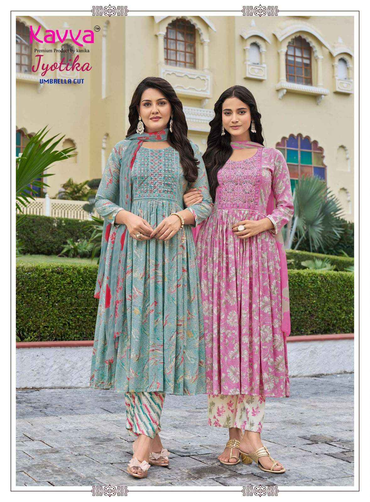 Kavya Jyotika Vol 40 Capsule  Readymade suits - Wholesale Bazaar Surat ( 10 Pcs Catalog )