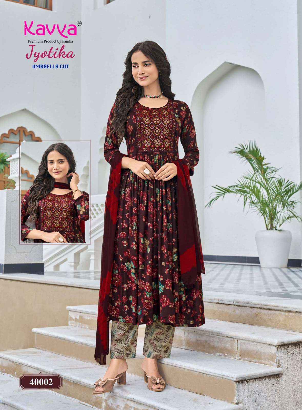 Kavya Jyotika Vol 40 Capsule  Readymade suits - Wholesale Bazaar Surat ( 10 Pcs Catalog )