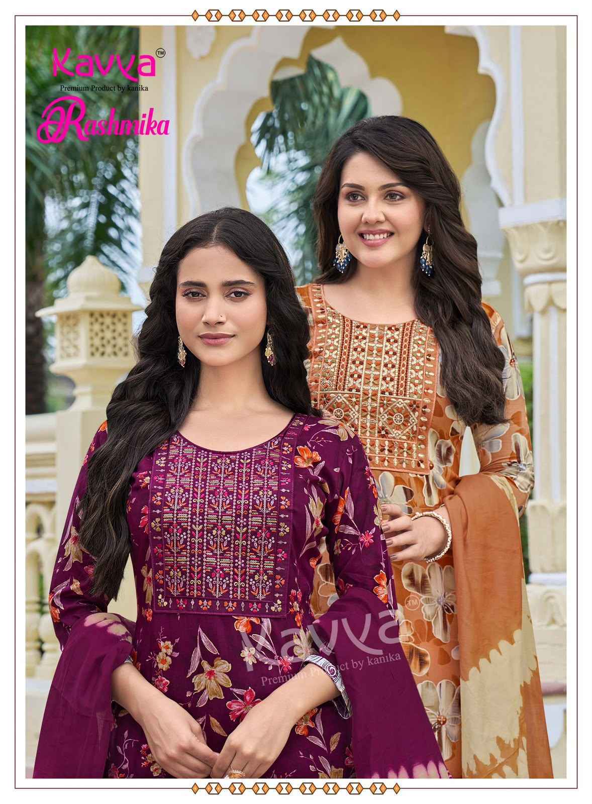 Kavya Rashmika Vol 12 Rayon Kurti Combo Set _ Surat Wholesale Market Price ( 10 Pcs Catalog )