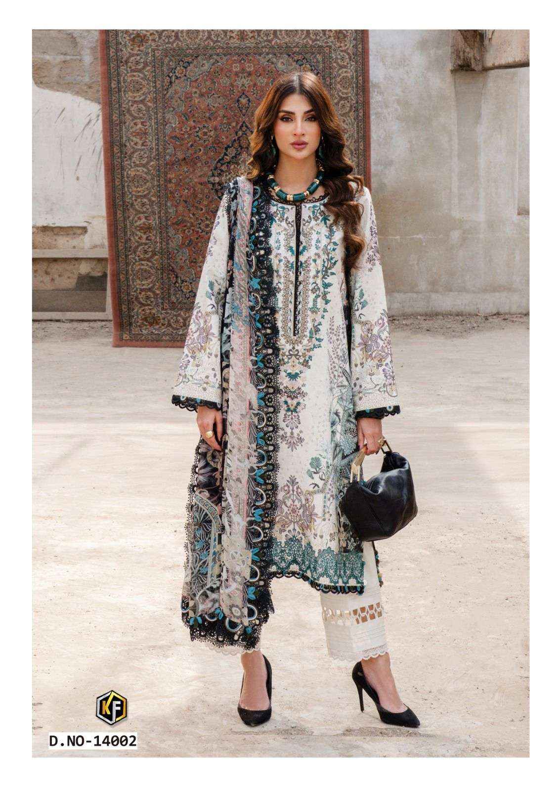KEVAL FAB RANGREZ VOL 14 COTTON DIGITAL PRINTS SALWAR SUIT _ SURAT WHOLESALE MARKET PTICE ( 6 PCS CATALOG )