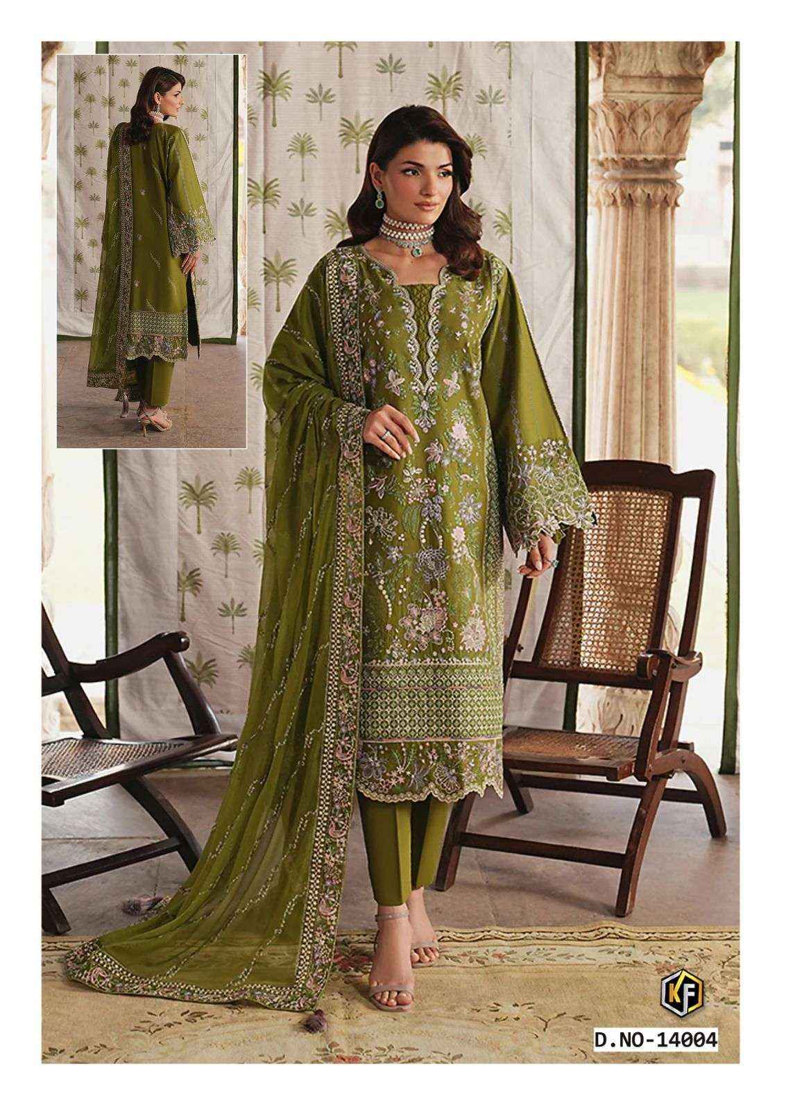 KEVAL FAB RANGREZ VOL 14 COTTON DIGITAL PRINTS SALWAR SUIT _ SURAT WHOLESALE MARKET PTICE ( 6 PCS CATALOG )