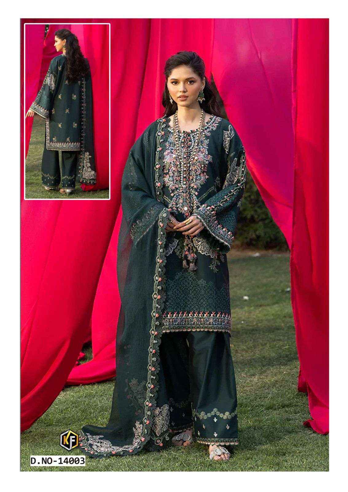 KEVAL FAB RANGREZ VOL 14 COTTON DIGITAL PRINTS SALWAR SUIT _ SURAT WHOLESALE MARKET PTICE ( 6 PCS CATALOG )