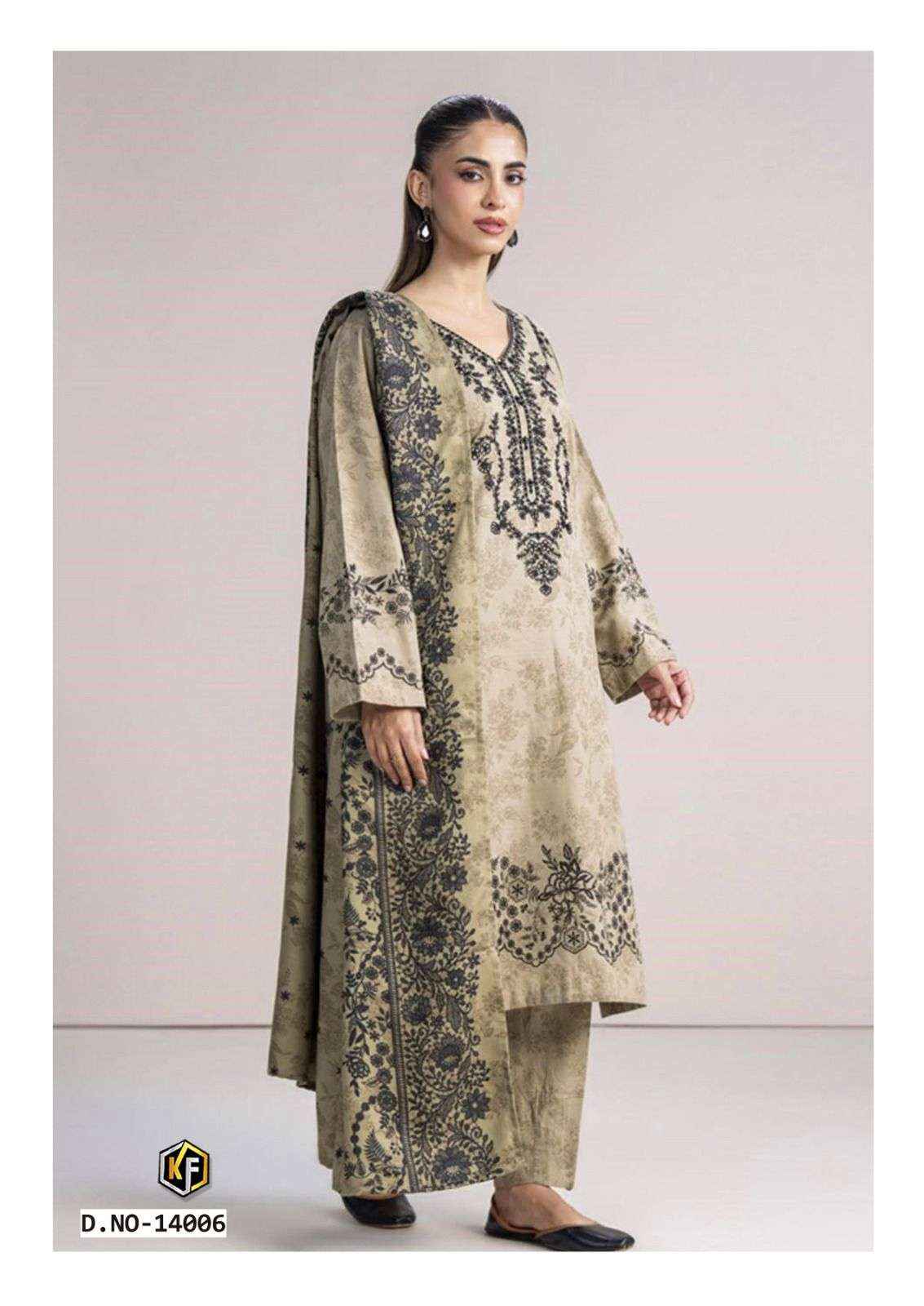 KEVAL FAB RANGREZ VOL 14 COTTON DIGITAL PRINTS SALWAR SUIT _ SURAT WHOLESALE MARKET PTICE ( 6 PCS CATALOG )