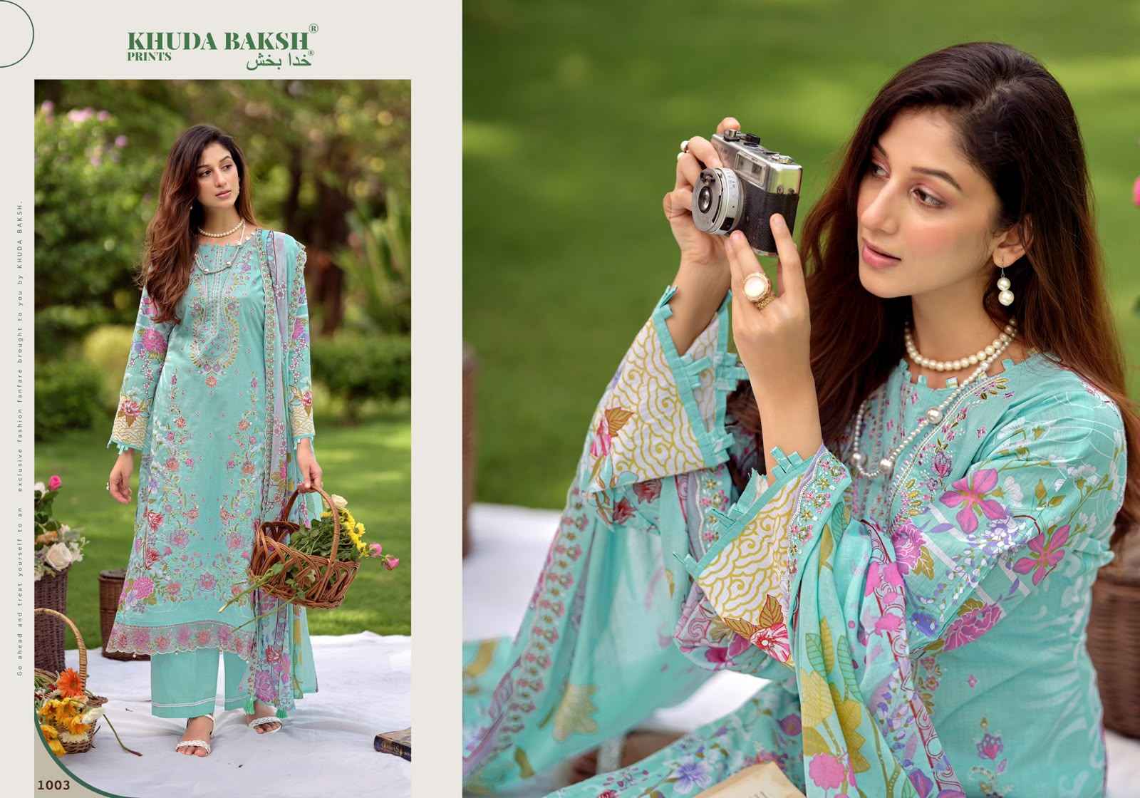 Khudha Baksh Farah Vol 2 Dress Material Online Price ( 10 Pcs Catalog )