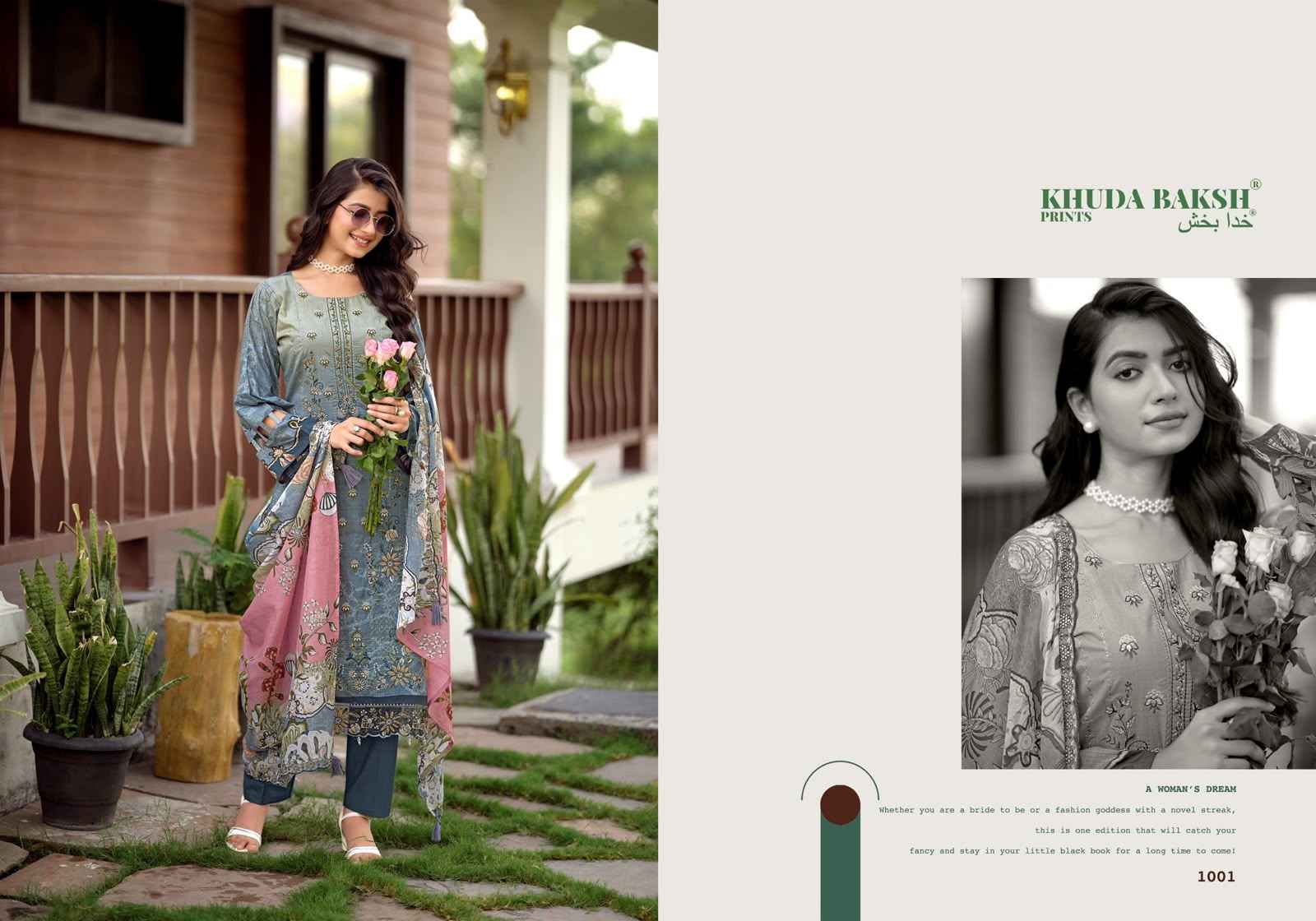 Khudha Baksh Farah Vol 2 Dress Material Online Price ( 10 Pcs Catalog )