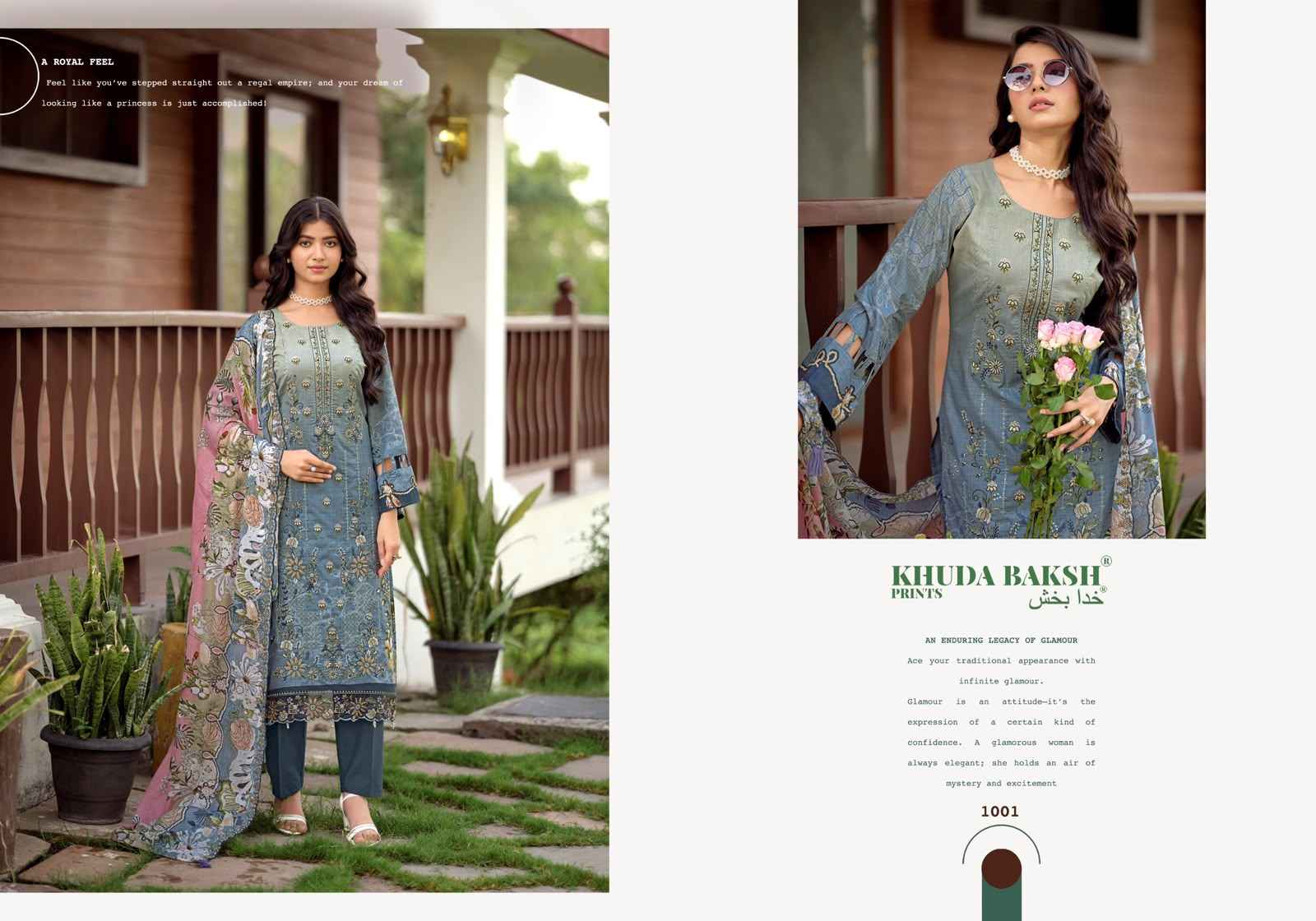 Khudha Baksh Farah Vol 2 Dress Material Online Price ( 10 Pcs Catalog )