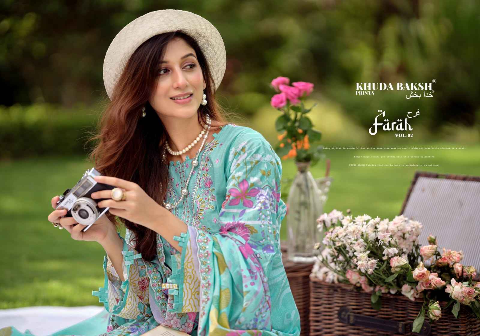 Khudha Baksh Farah Vol 2 Dress Material Online Price ( 10 Pcs Catalog )