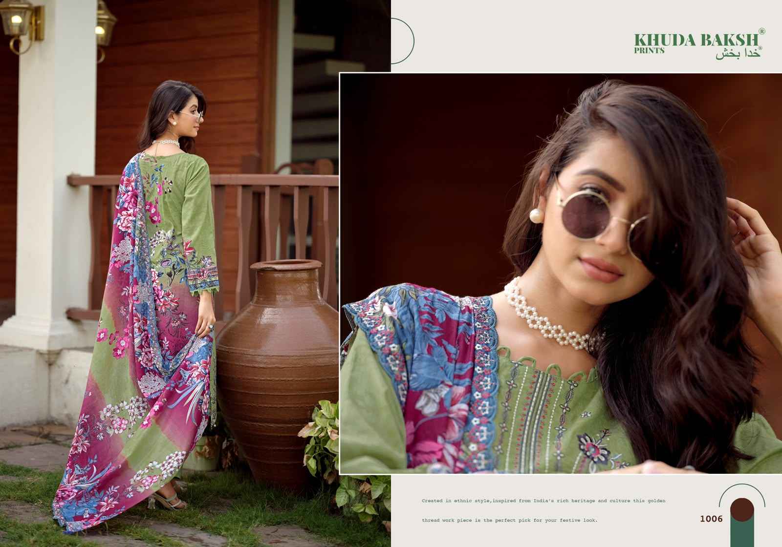 Khudha Baksh Farah Vol 2 Dress Material Online Price ( 10 Pcs Catalog )