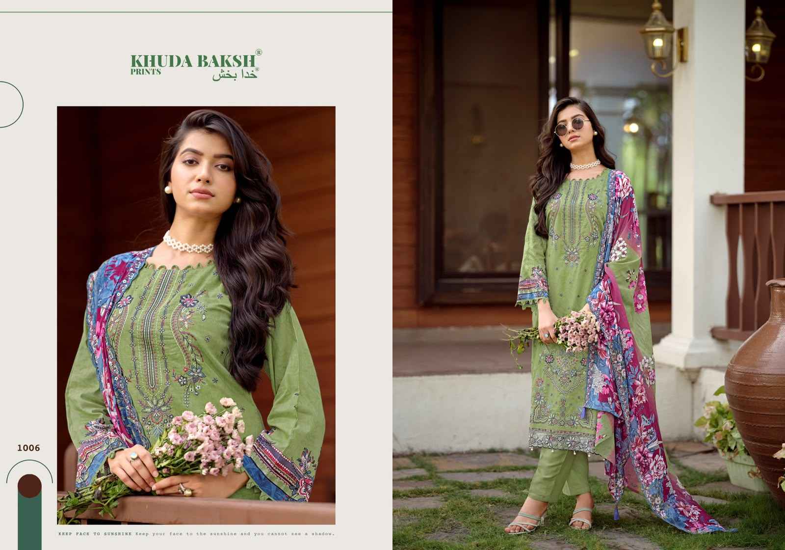 Khudha Baksh Farah Vol 2 Dress Material Online Price ( 10 Pcs Catalog )