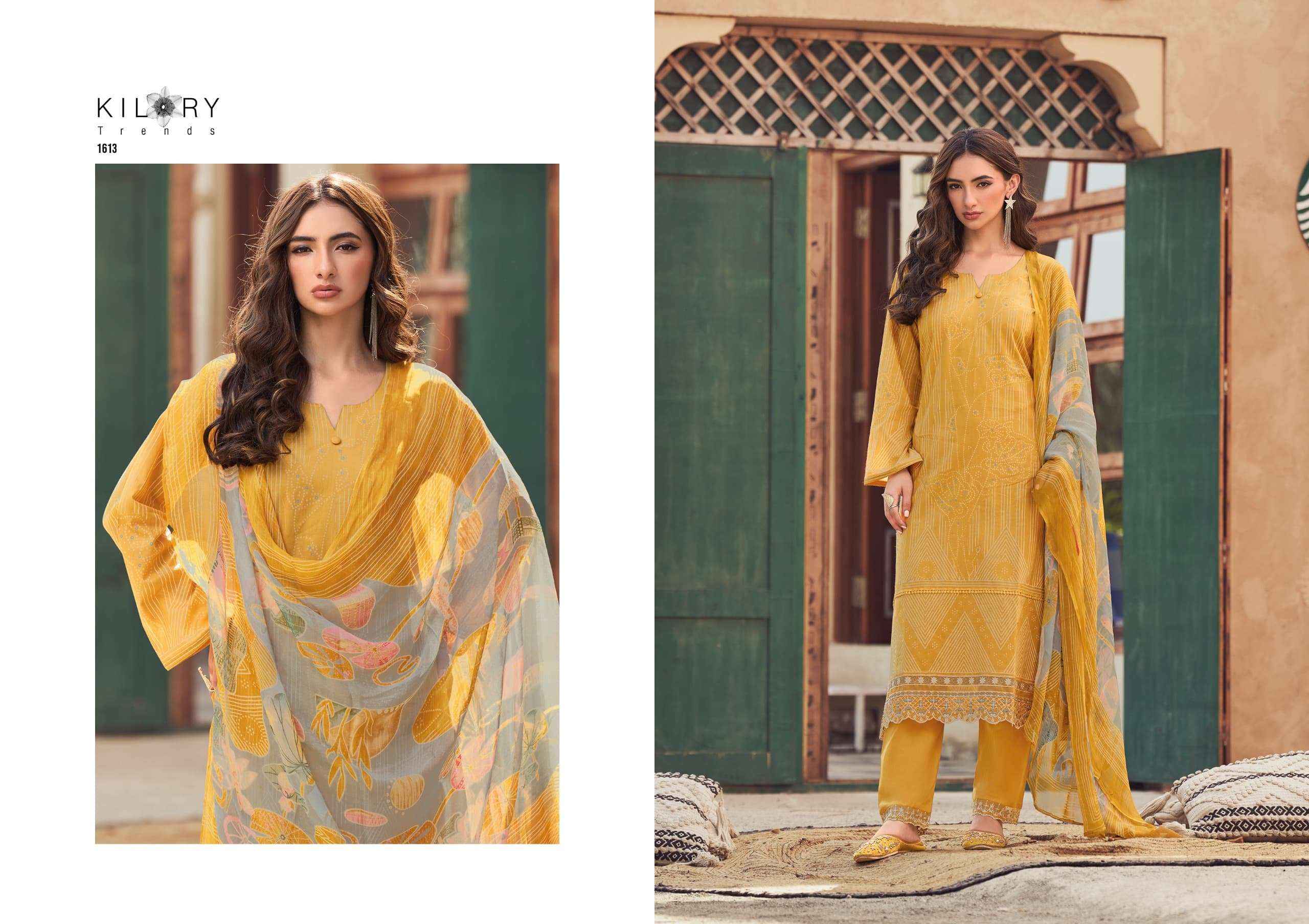 Kilory Lakshita Pure Lawn Cotton Designer Salwar suit - wholesale Surat Market price ( 6 Pcs Catalog )