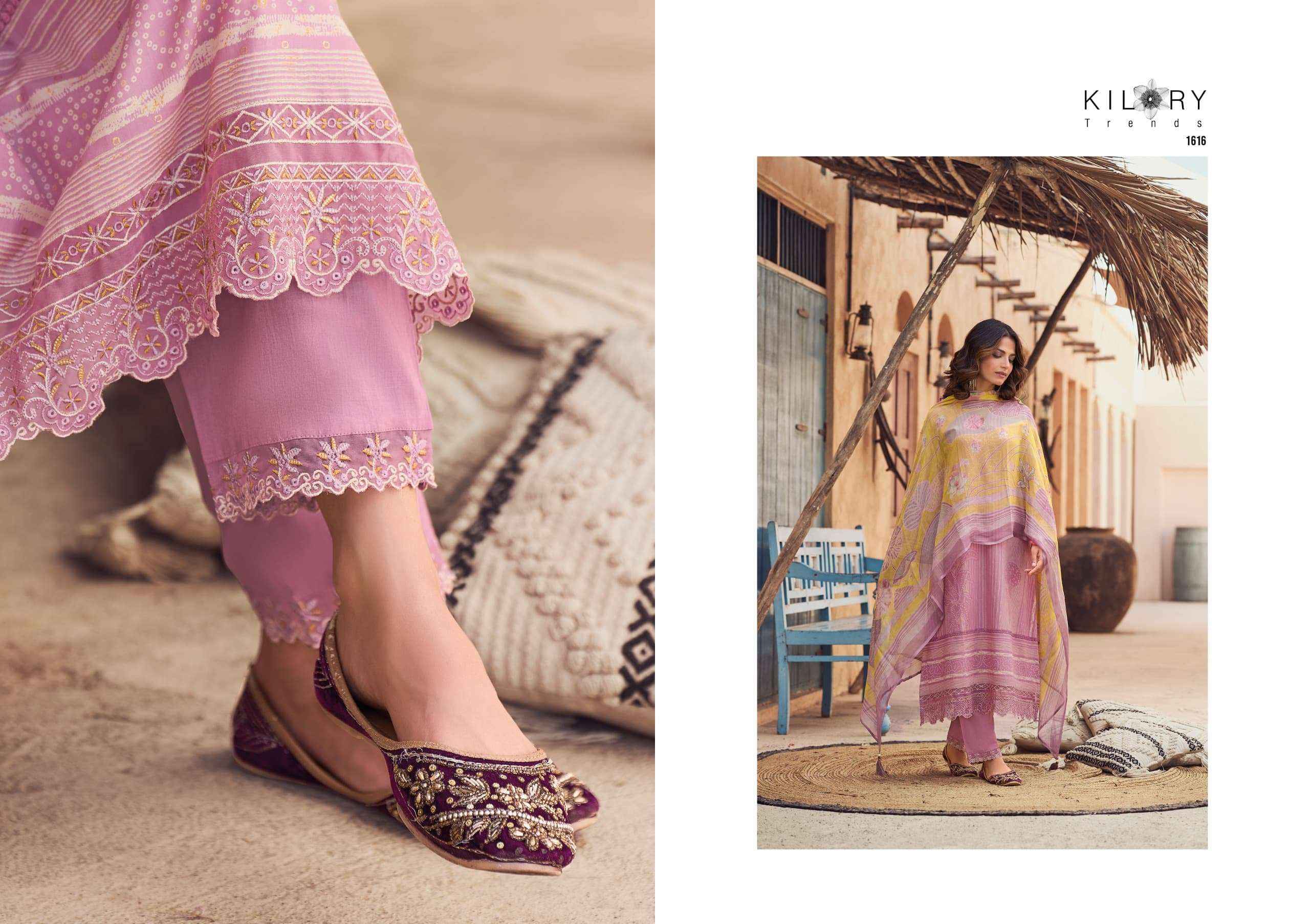 Kilory Lakshita Pure Lawn Cotton Designer Salwar suit - wholesale Surat Market price ( 6 Pcs Catalog )