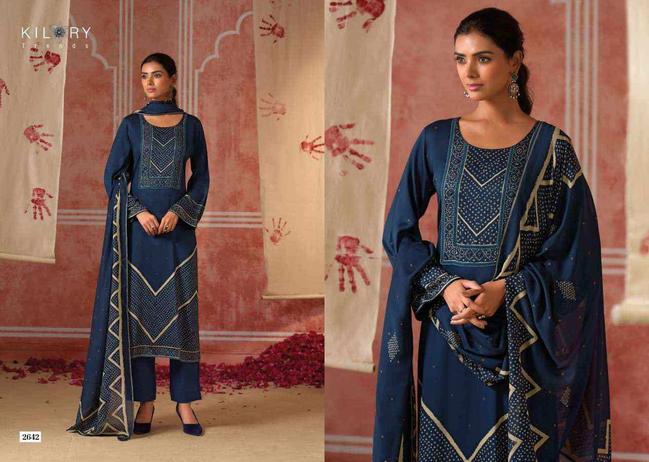 Kilory Rangat Exclusive Designs Salwar Suit _ Surat Wholesale Market Price ( 4 Pcs Catalog )