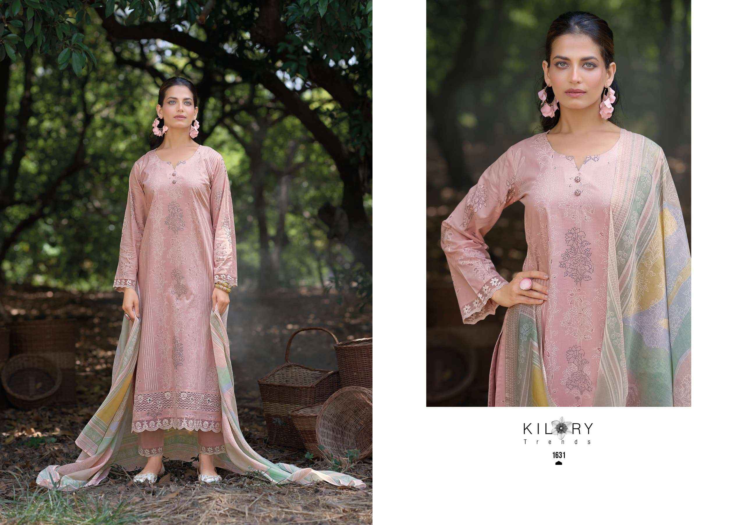 Kilory Surkhi Exclusive Fancy Cotton Salwar Kameez _ Surat Wholesale Market Price ( 6 Pcs Catalog )