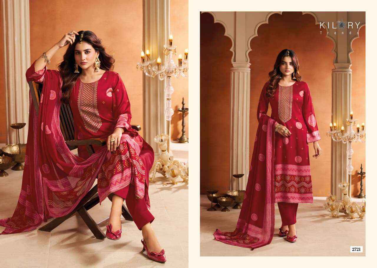 Kilory Tohfa Digital Printed Premium Wear ladies Salwar Kameez _ Surat Wholesale Market Price ( 4 Pcs Catalog )
