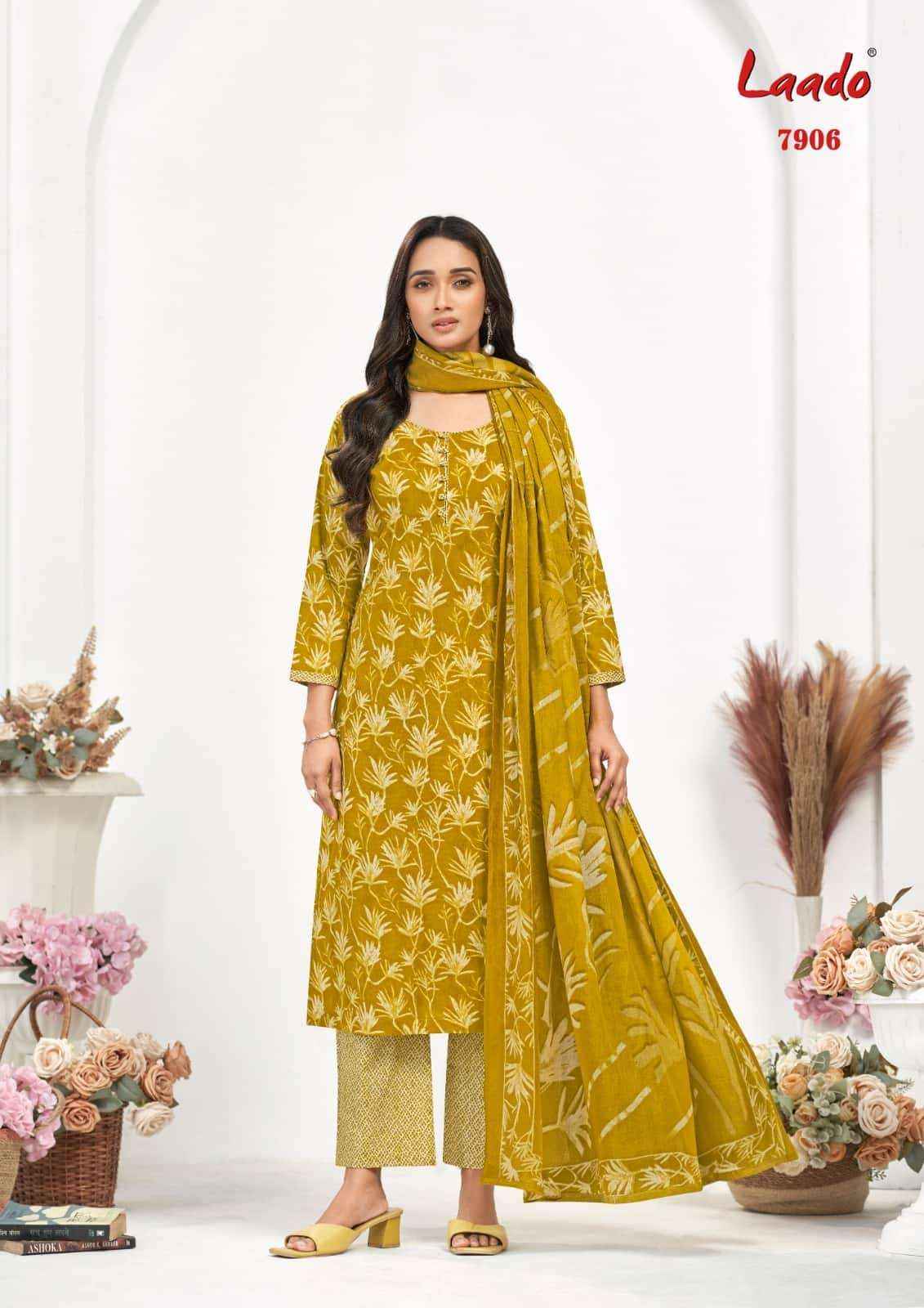 Laado Vol 79 Pure Cotton Salwar Kameez _ Surat Wholesale Market Price ( 10 Pcs Catalog )