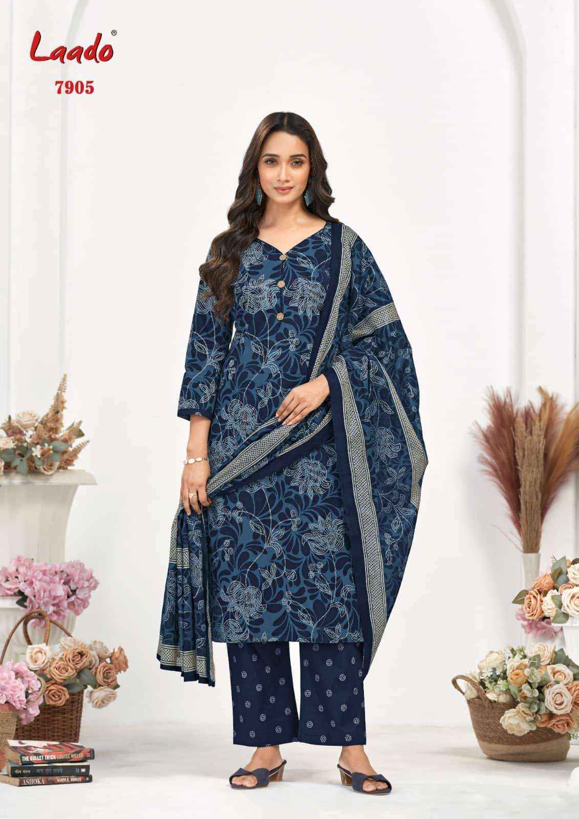 Laado Vol 79 Pure Cotton Salwar Kameez _ Surat Wholesale Market Price ( 10 Pcs Catalog )