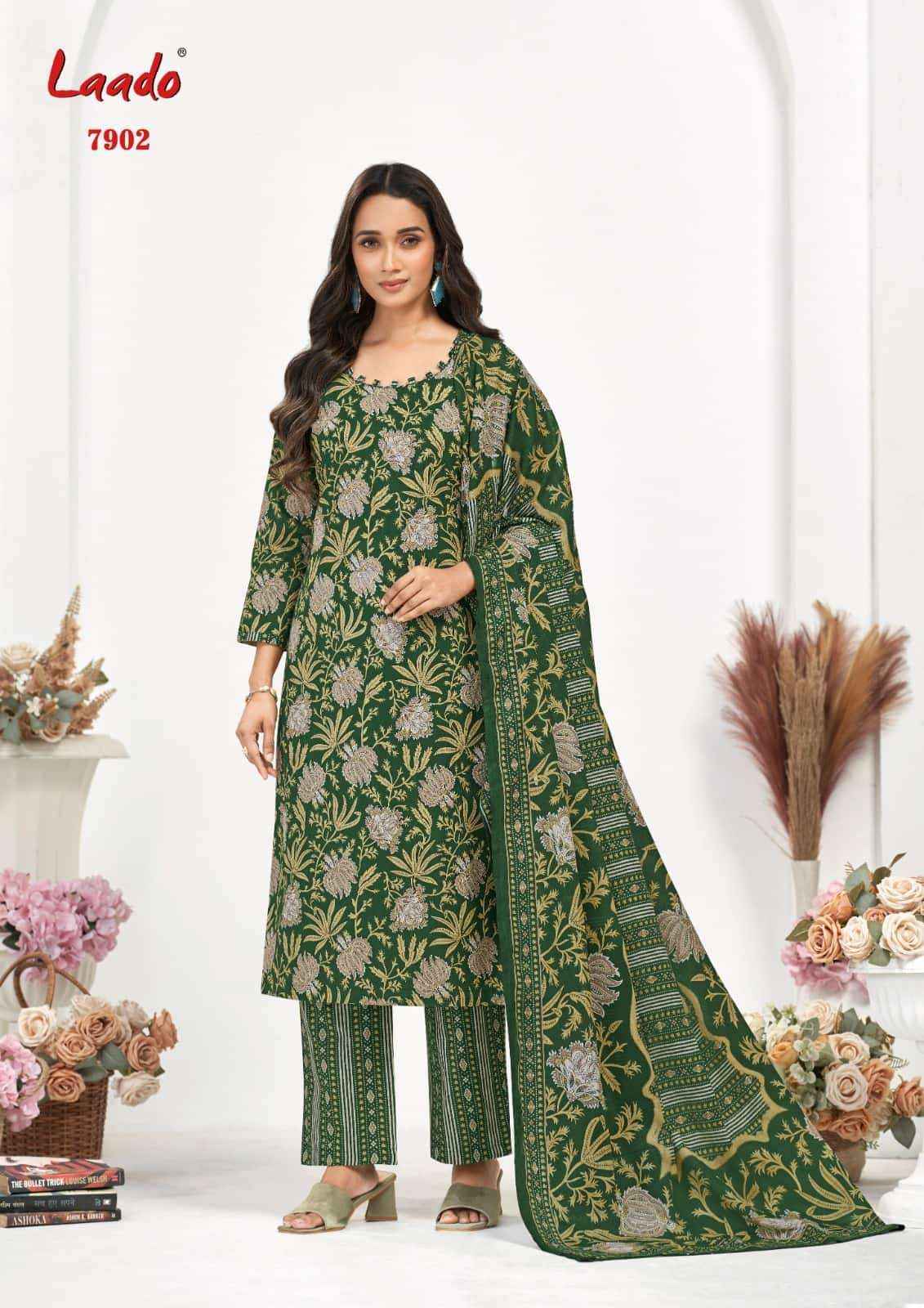 Laado Vol 79 Pure Cotton Salwar Kameez _ Surat Wholesale Market Price ( 10 Pcs Catalog )
