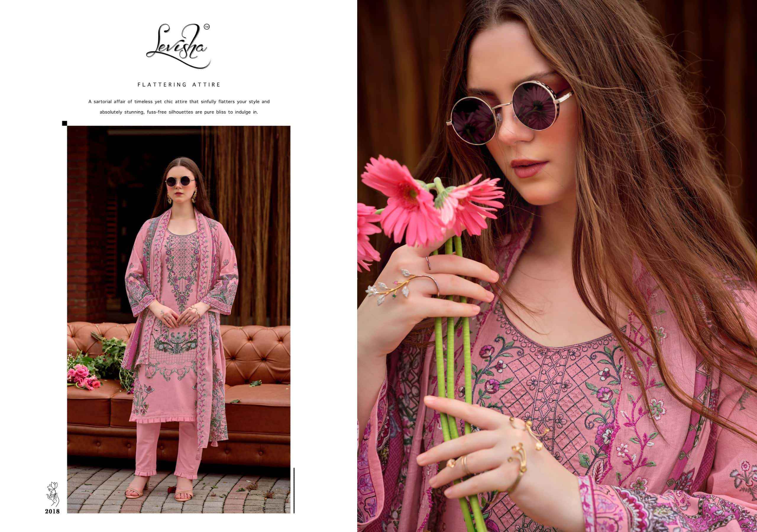 Levisha Mashakali Vol 2 Pakistani Style Cotton Salwar Kameez _ Surat Wholesale Market Price ( 8 Pcs Catalog )